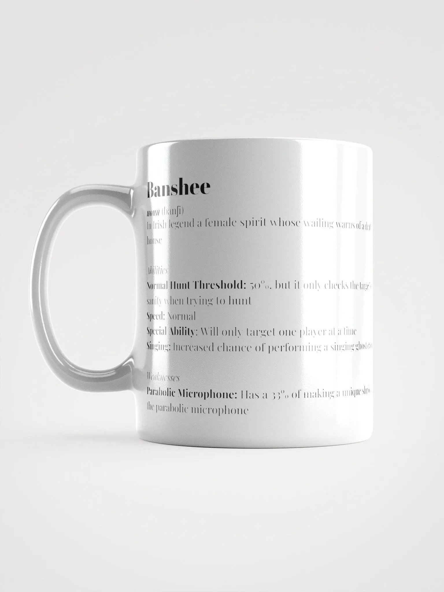 Banshee Definition Mug product image (2)