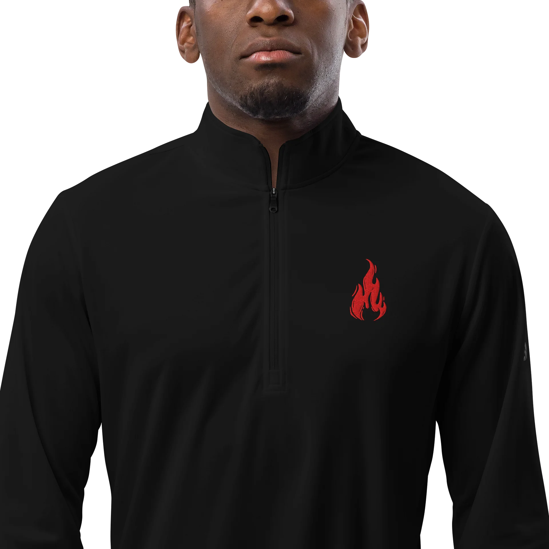 "Fire" Adidas Quarter-Zip Performance Top product image (1)