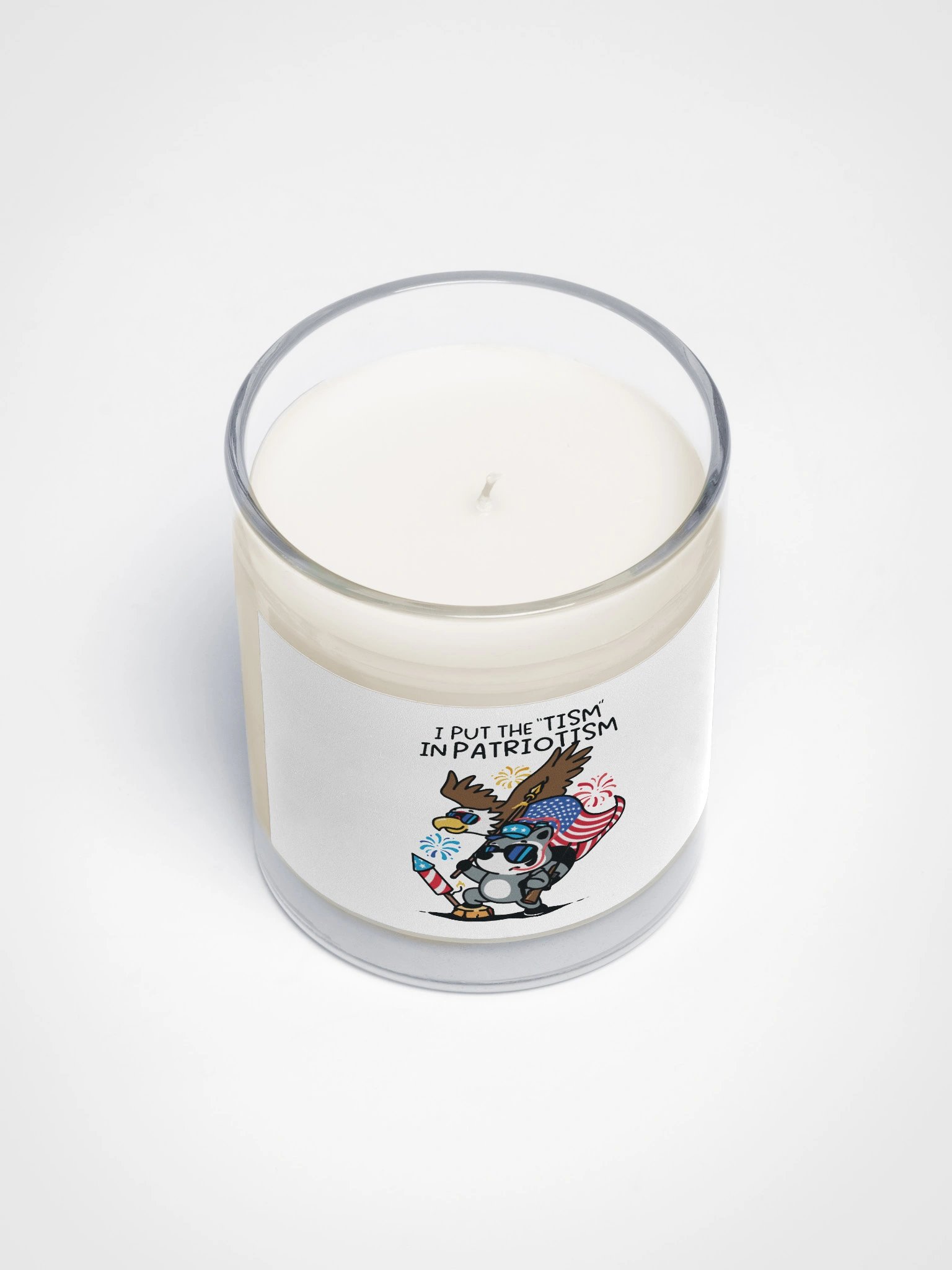 'Tism In Patriotism Candle product image (3)