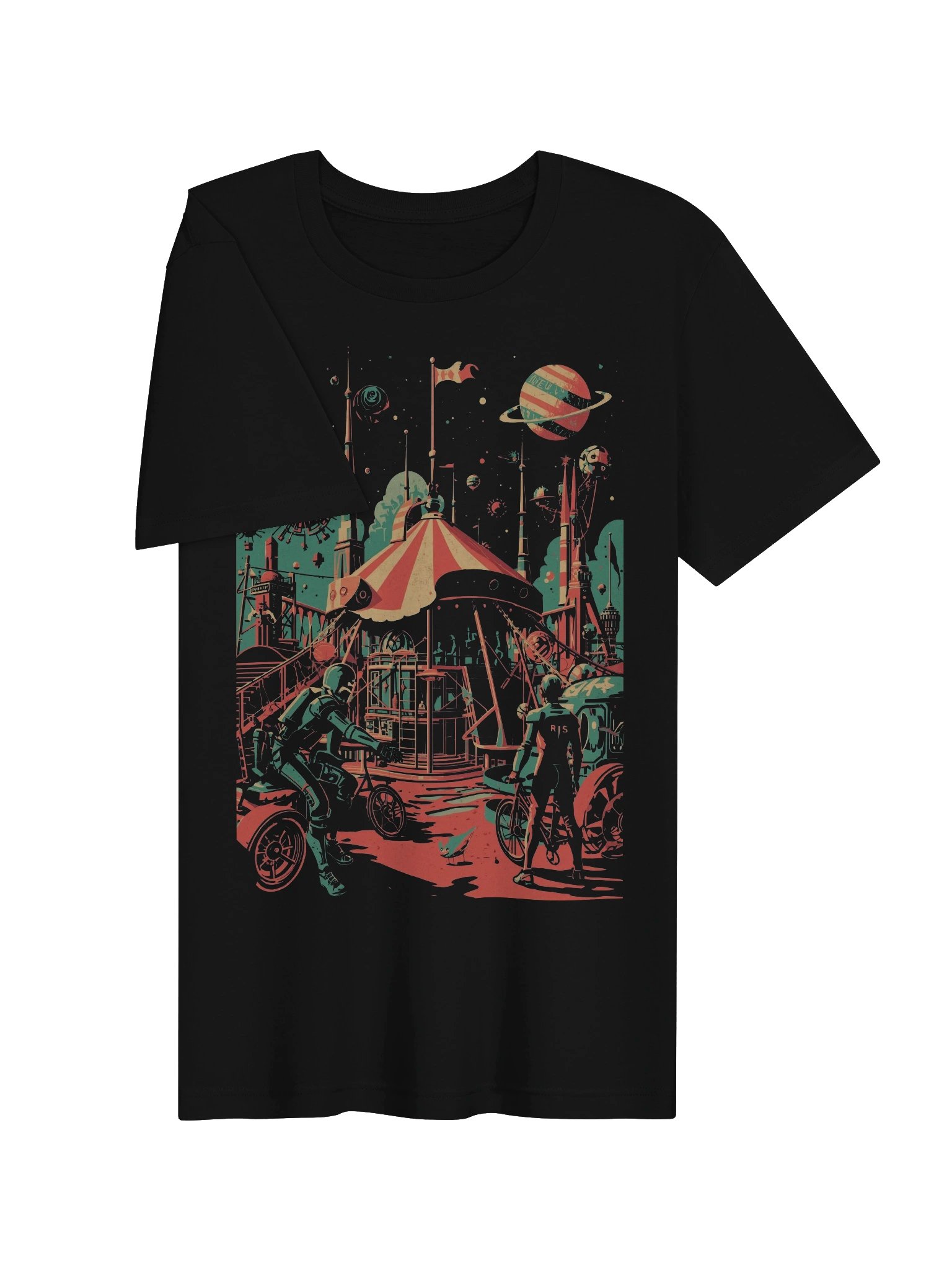 Circus of Satellites Lightweight T-Shirt product image (6)