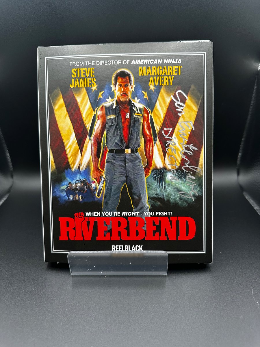 Riverbend Blu Ray | Aaron Kai Slipcover Signed by Sam Firstenberg product image (1)