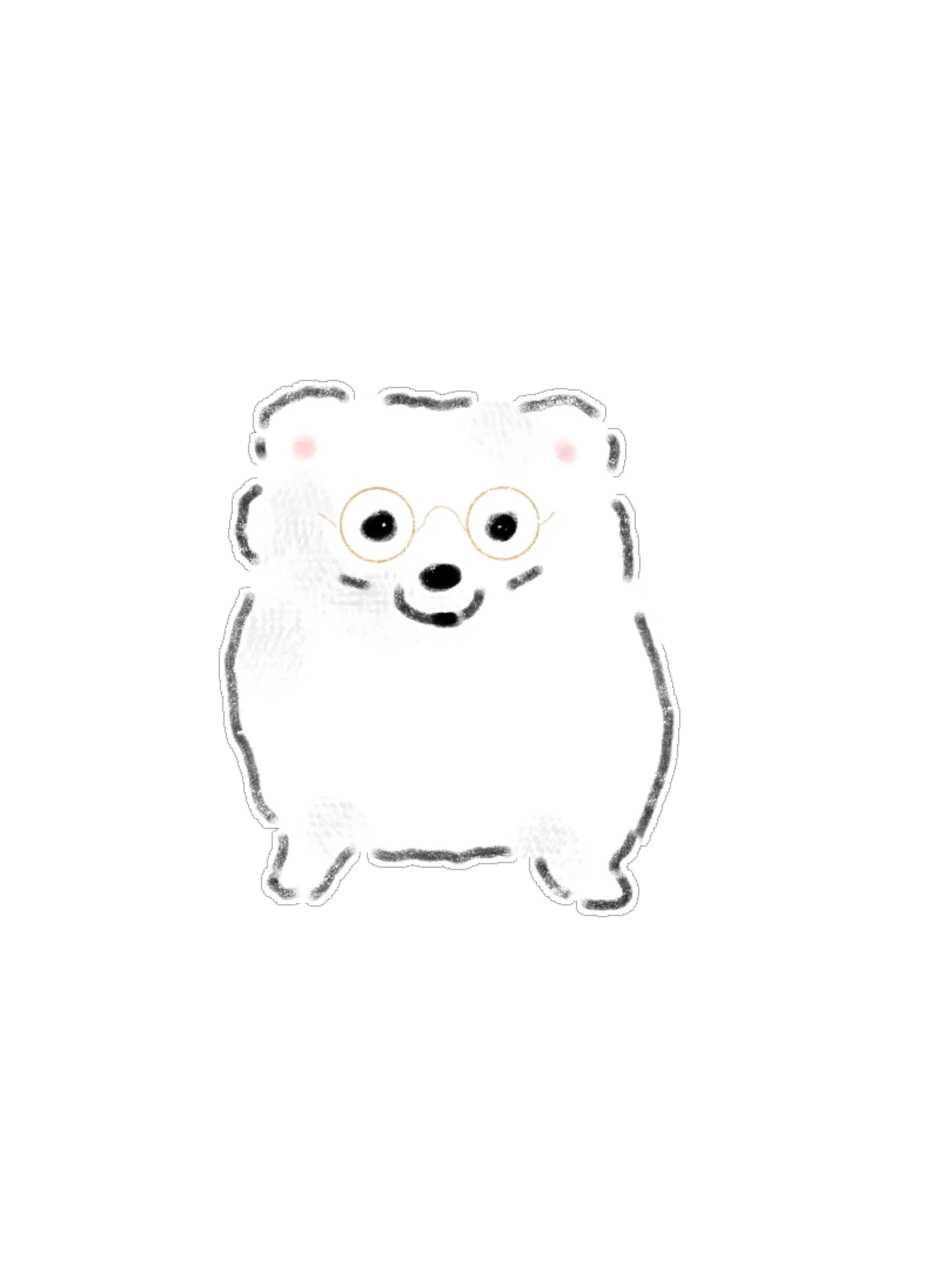 Minimal & Cute Peeking Dog Clipart PNG Bundle (15 Items) product image (5)