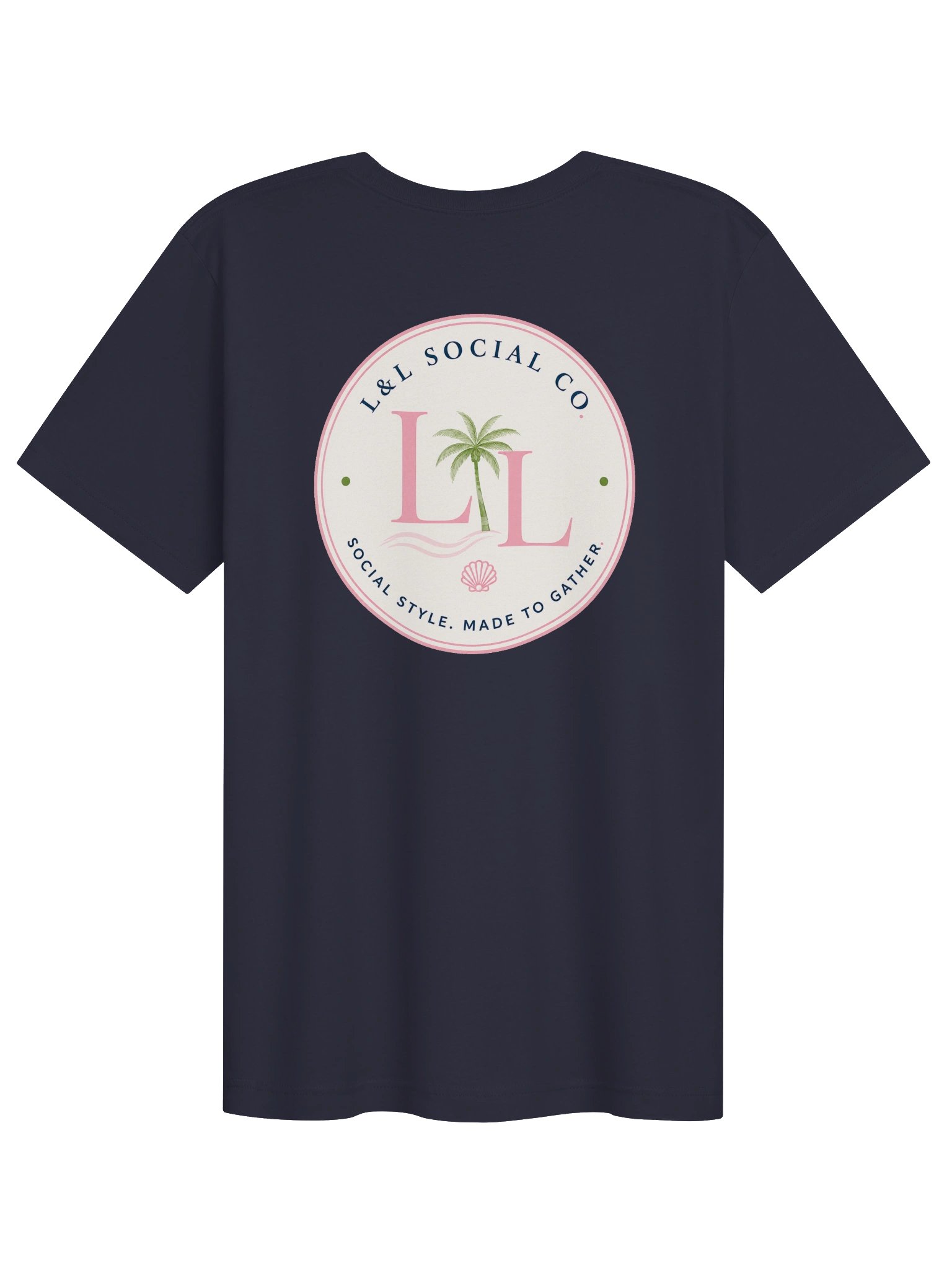 LL Social Co. Signature Logo Tee — Ivory product image (15)