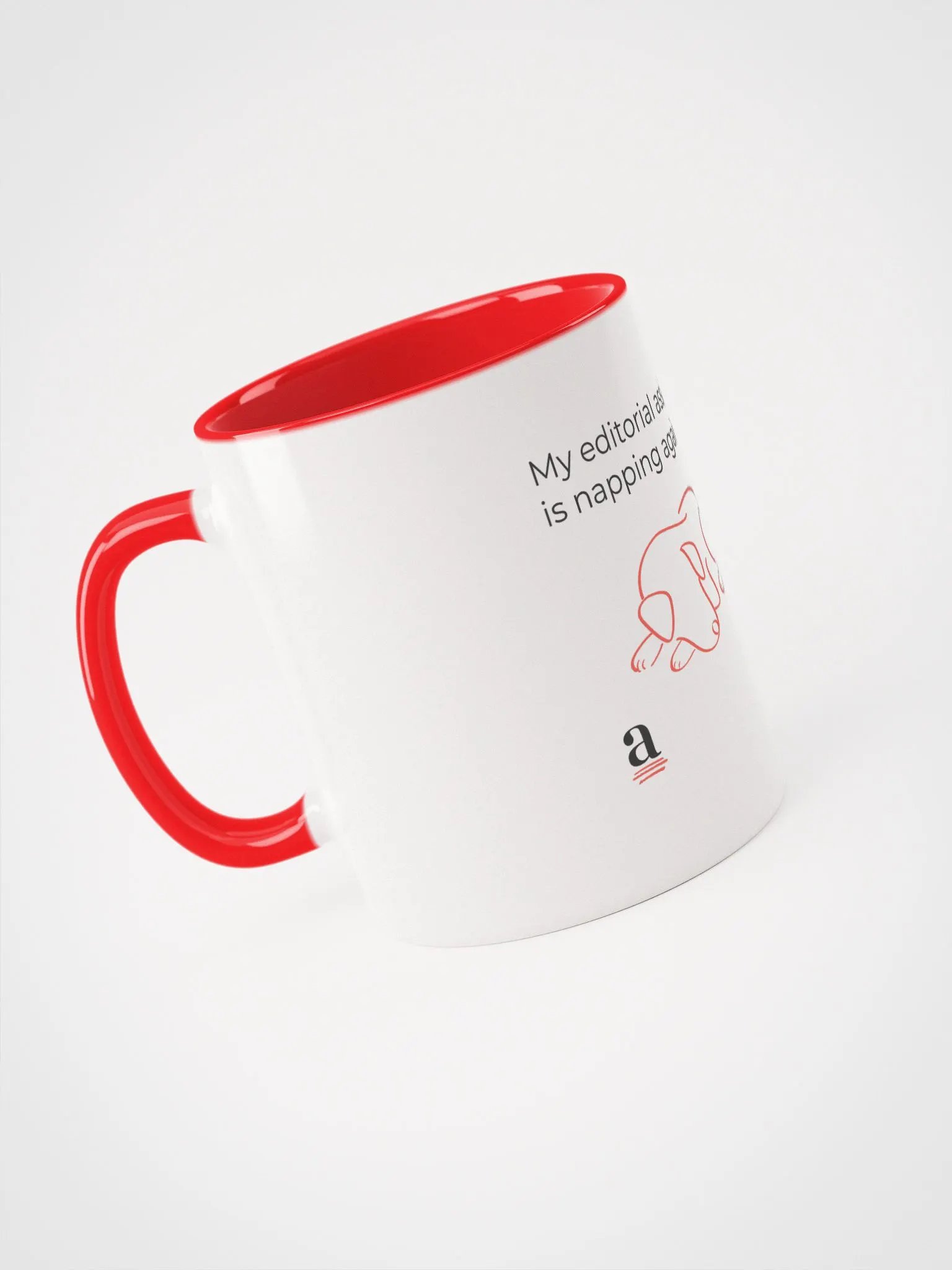 Editorial assistant ceramic mug - dog product image (3)