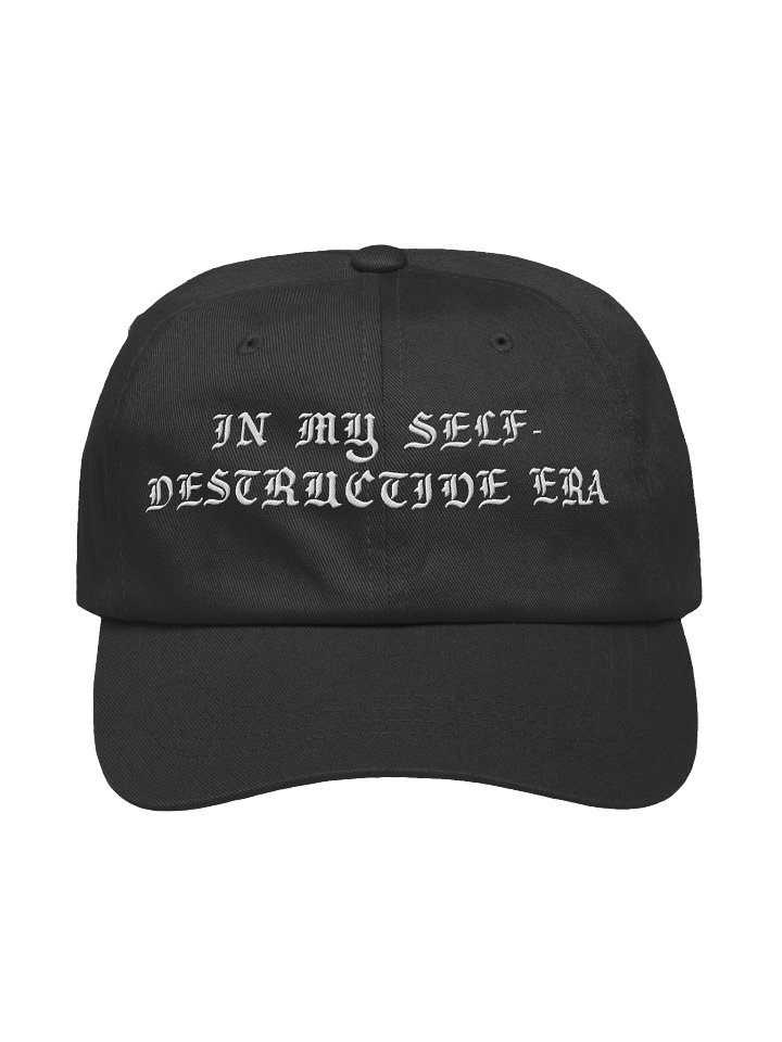 SELF-DESTRUCTIVE HAT product image (1)