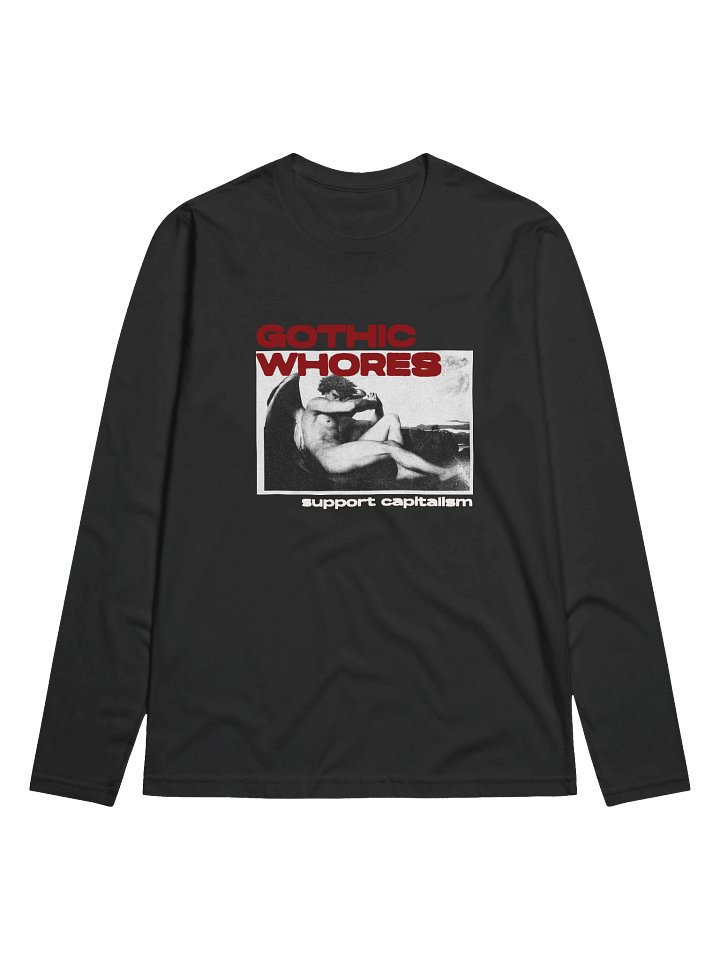 Gothic Whores v1 Fitted Long Sleeve Crew Neck product image (1)