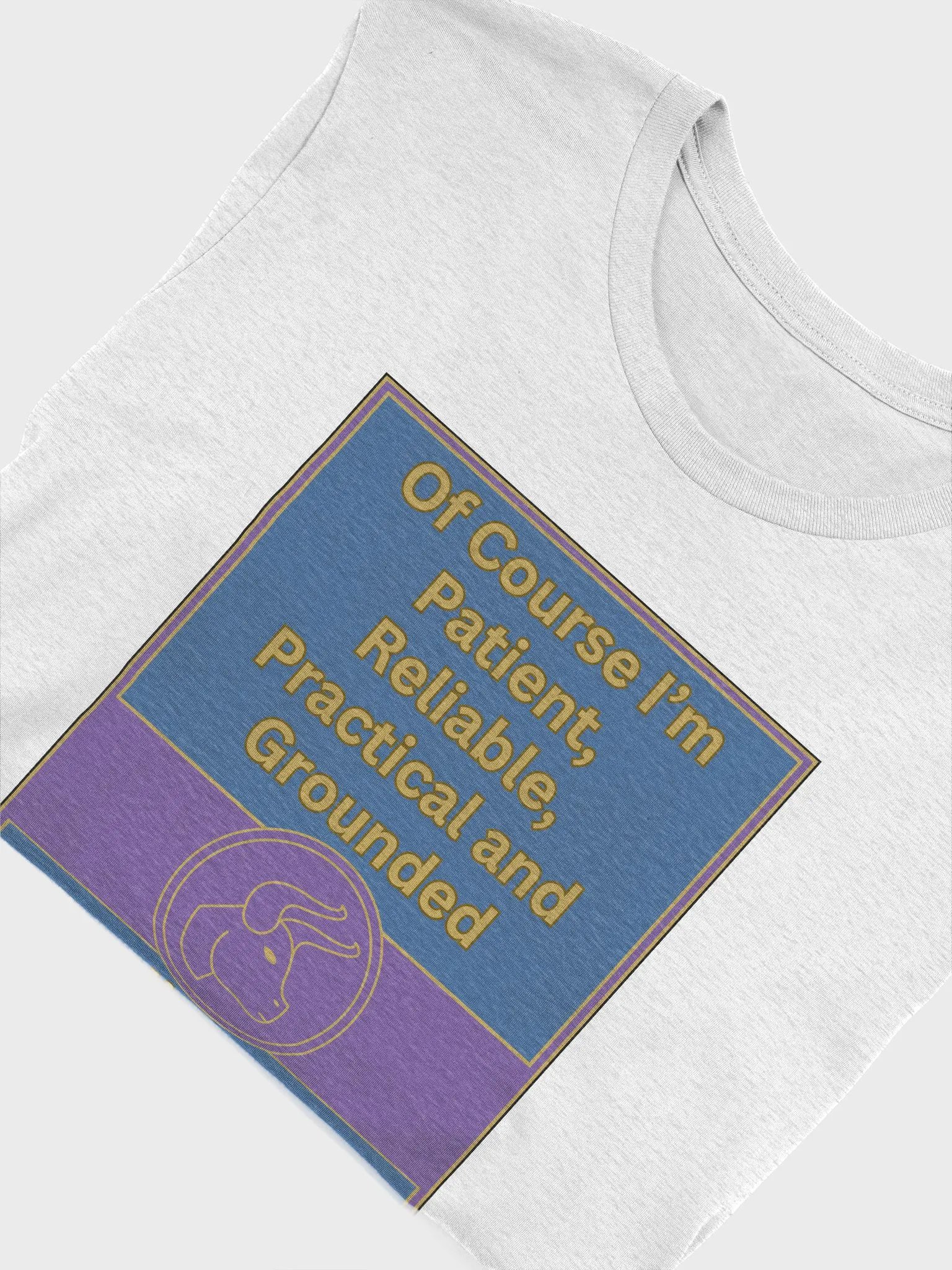 Of Course I’m Taurus Zodiac Sign T-Shirt, Zodiac Sign Vibes T-Shirt, Taurus T-Shirt, Astrological T-shirt product image (5)