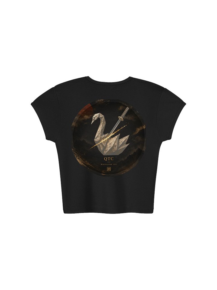 QTC Mainline 001 — Break / Remain | Baby Crop Tee product image (2)
