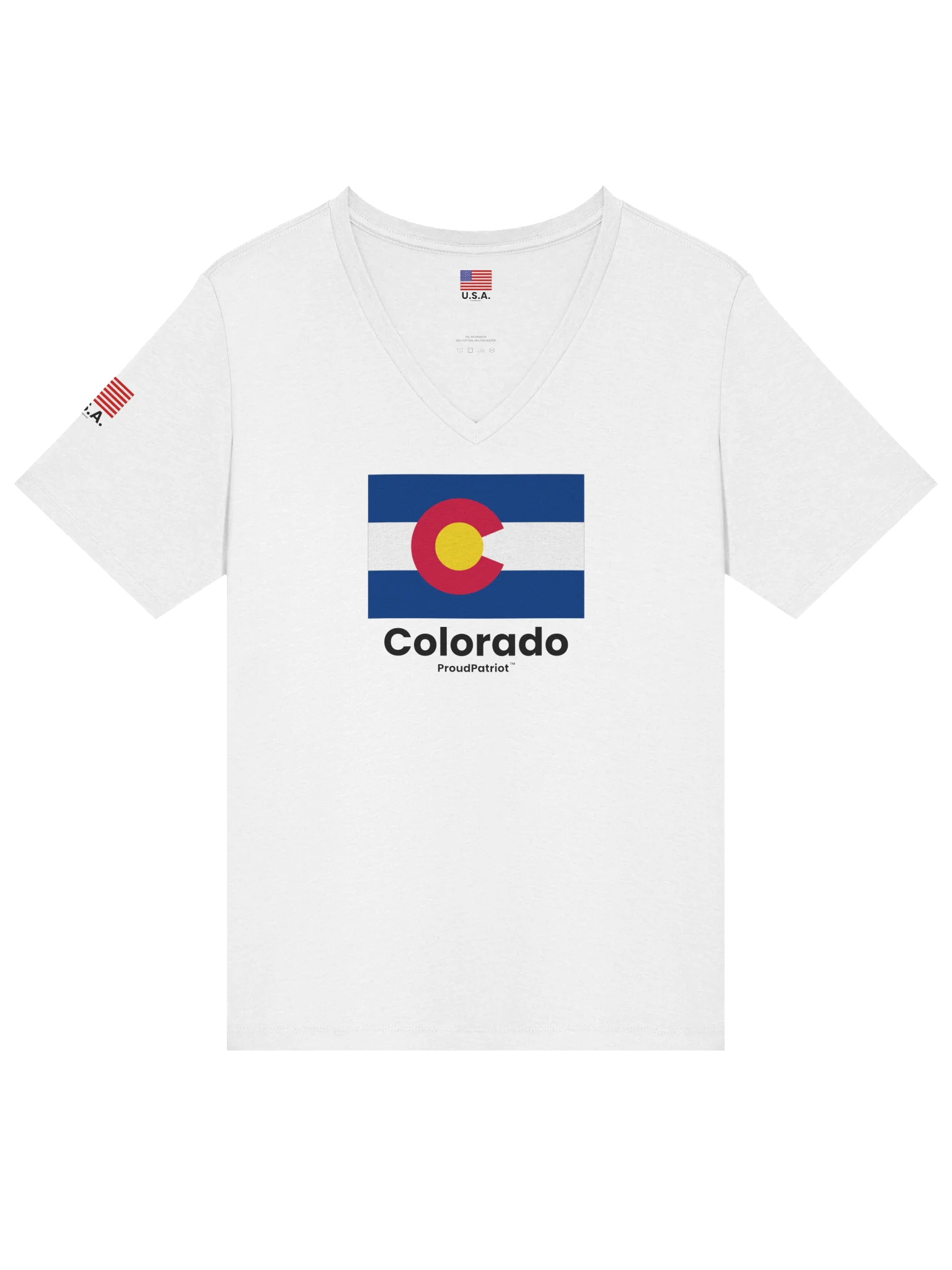 Colorado Women's Relaxed V-Neck T-Shirt product image (9)