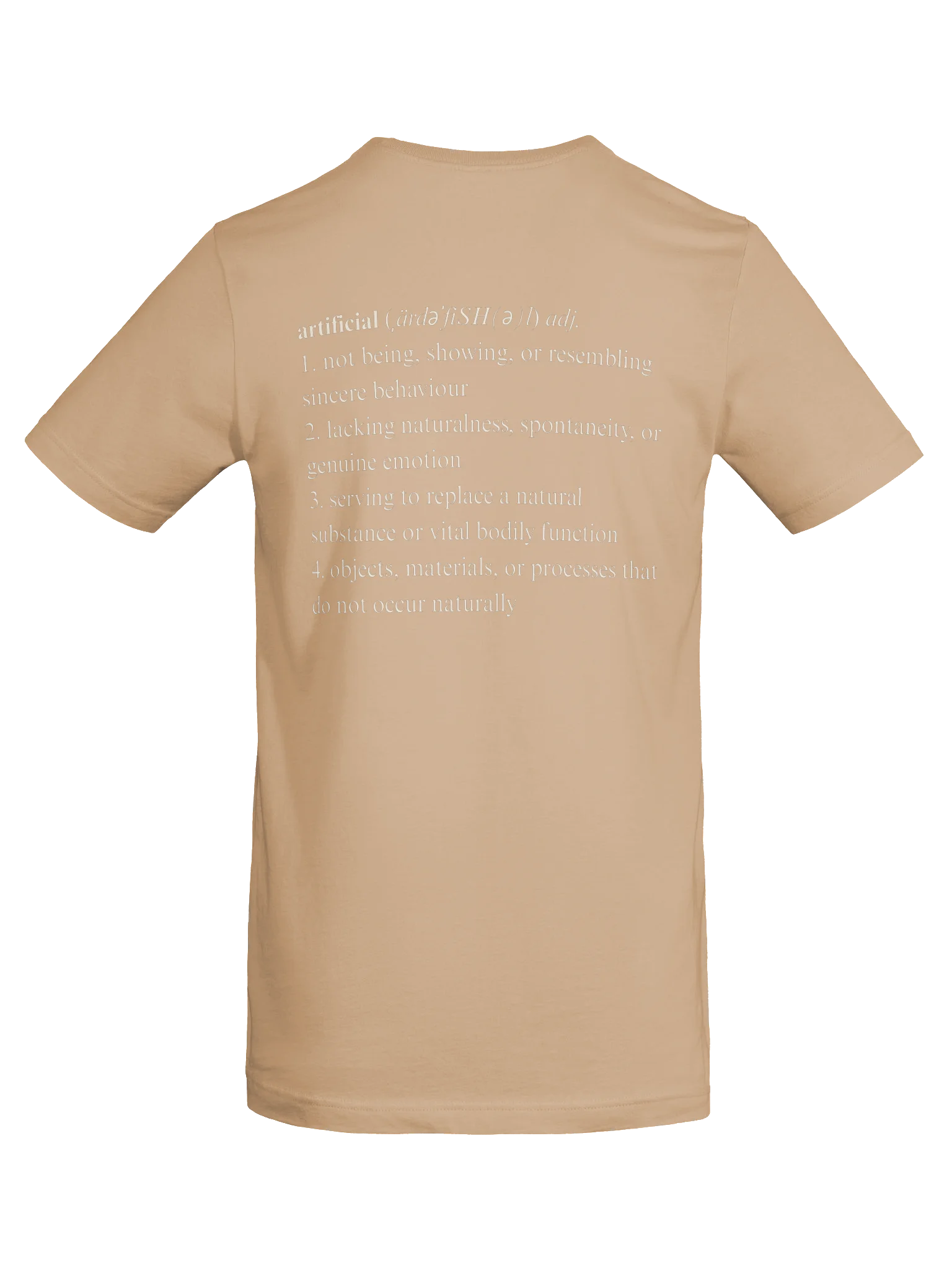 'no artificial ingredients' tee | pink product image (10)