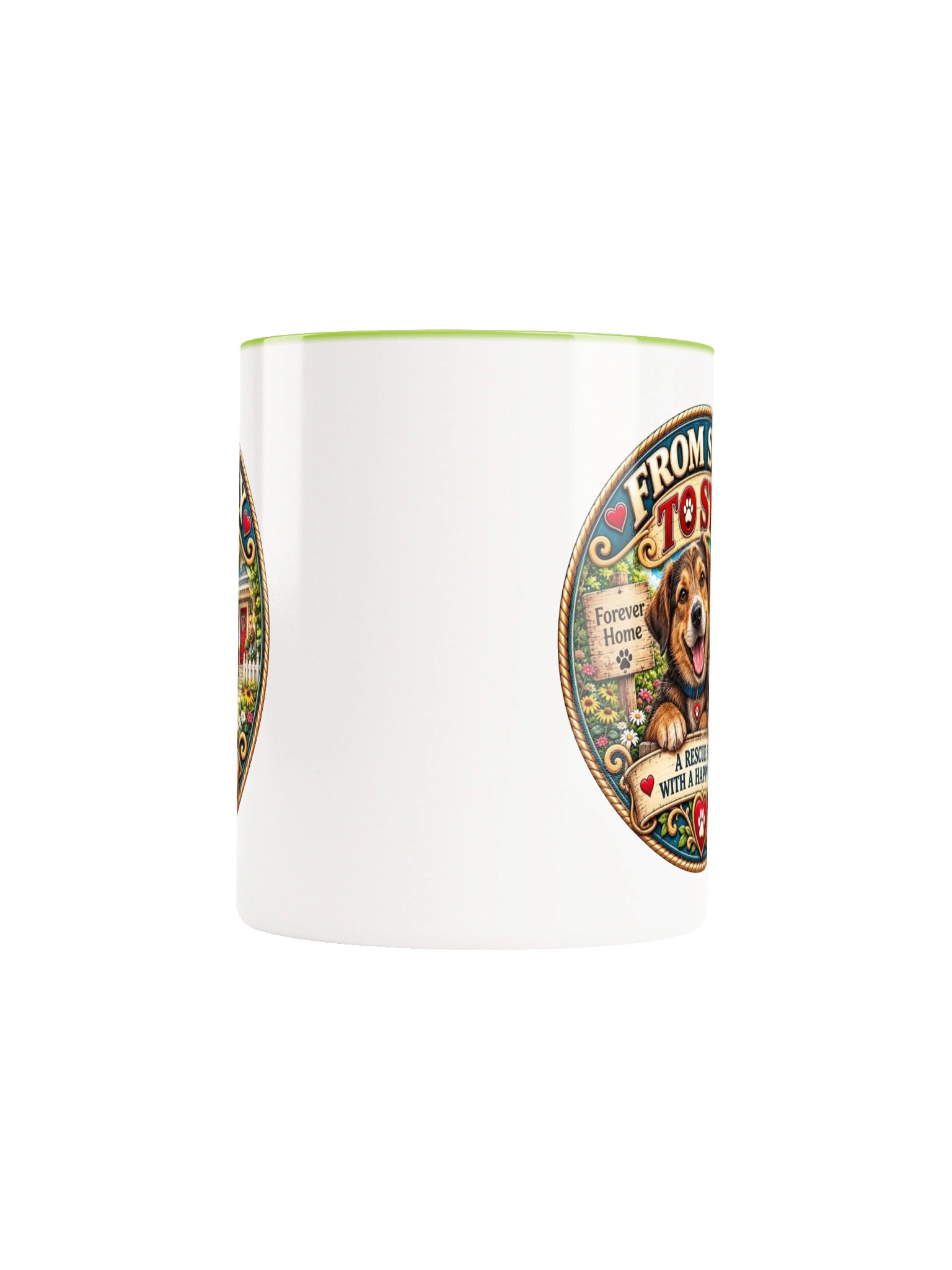 From Stray to Stay Rescue Two Color Mug product image (75)