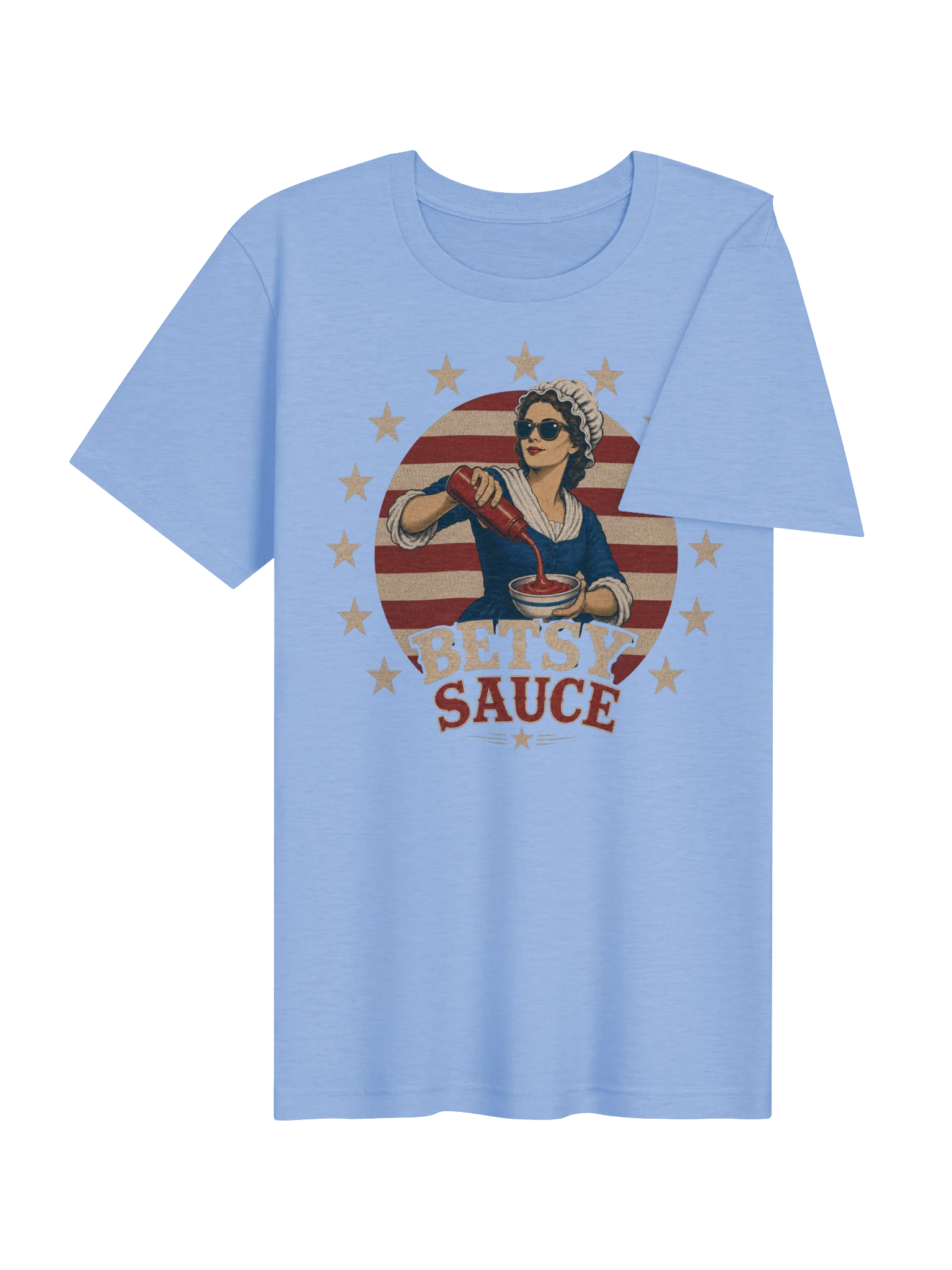 Betsy "Sauce" Ross T-Shirt | Grill Team 1776 Tee product image (74)