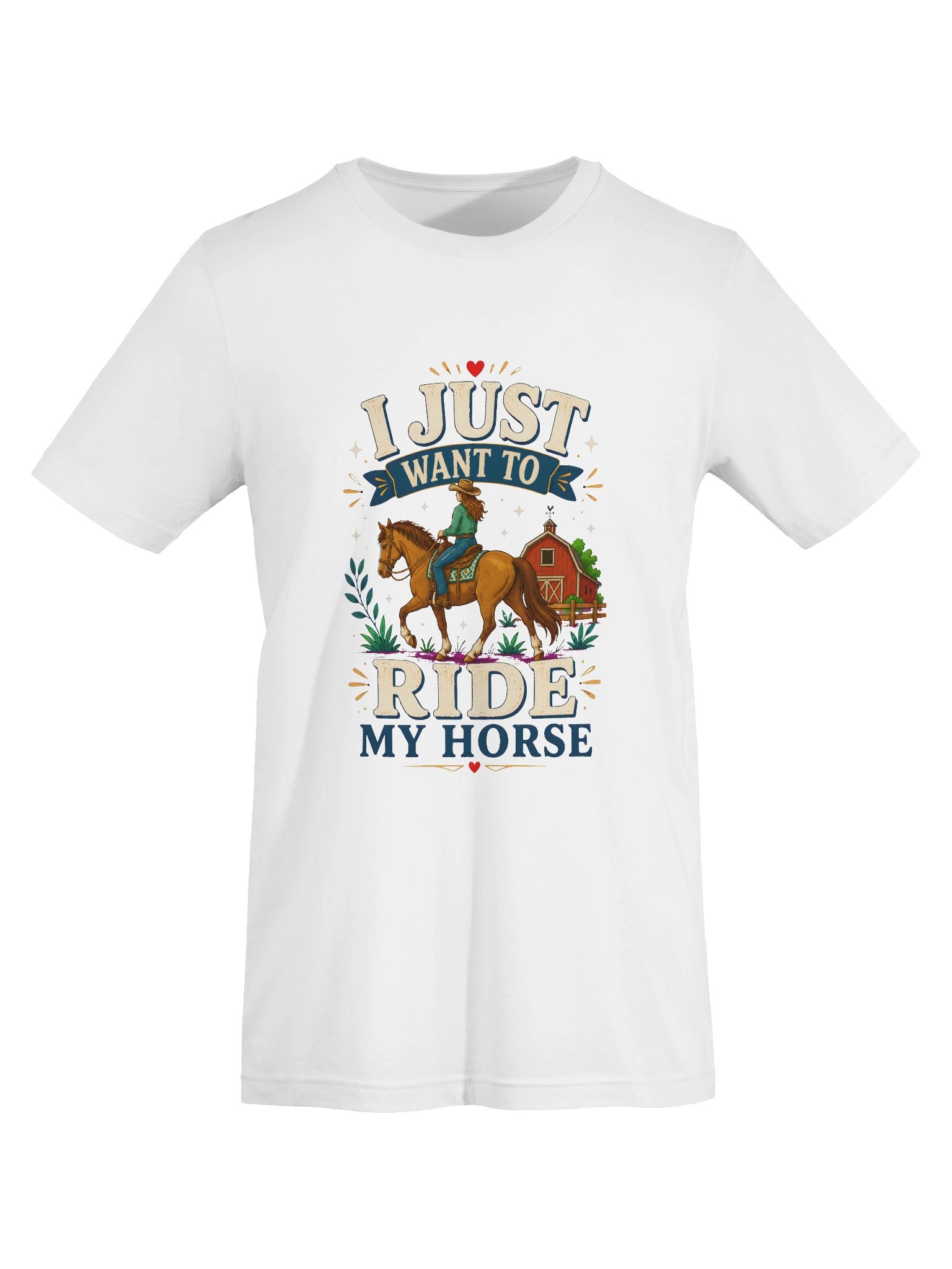 I Just Want To Ride My Horse Tee product image (41)