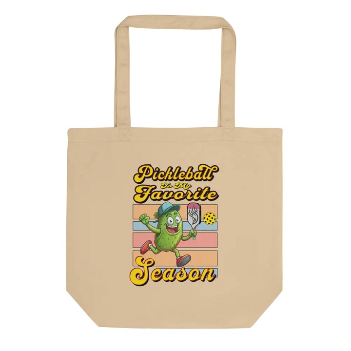 Pickleball Is My Favorite Season Enthusiast Tote Bag product image (1)