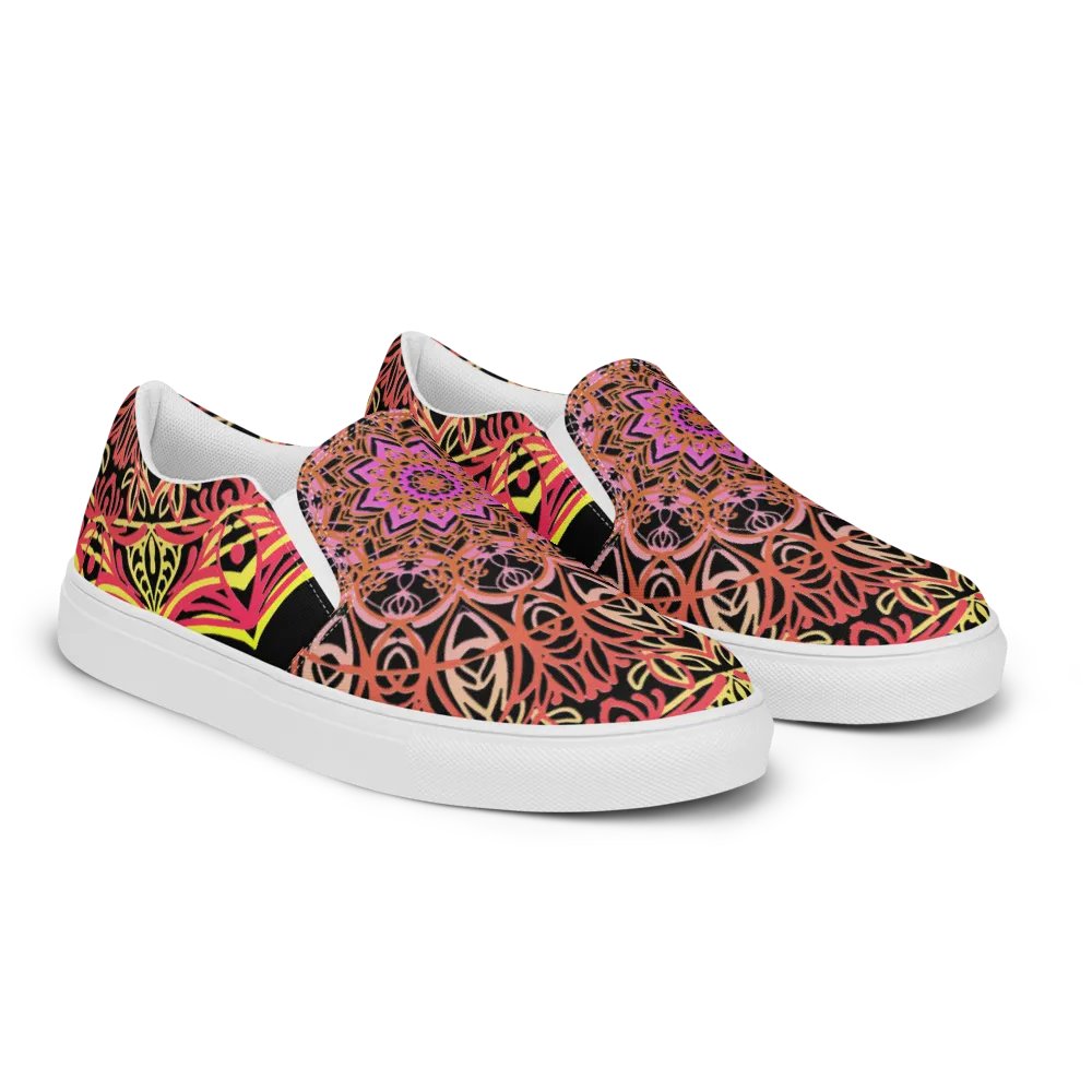 Radiant Mandala Slip-On Shoes product image (10)