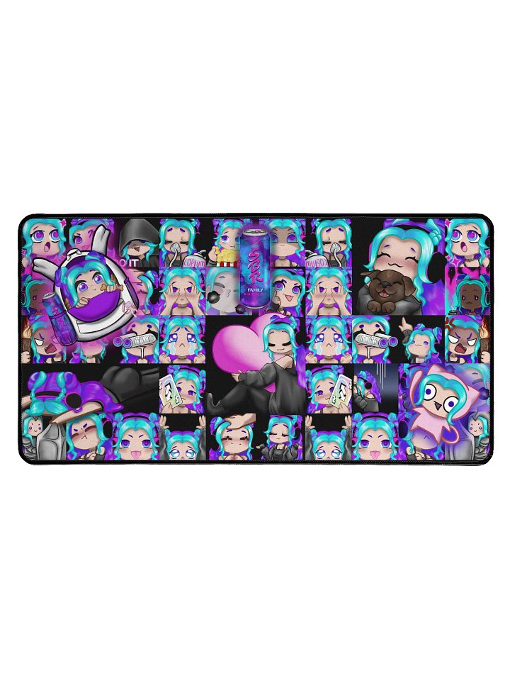 Razor (busy) Emote Desk Mat product image (1)