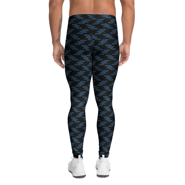 Buffalo Plaid Checkered Gingham Men's Leggings product image (2)