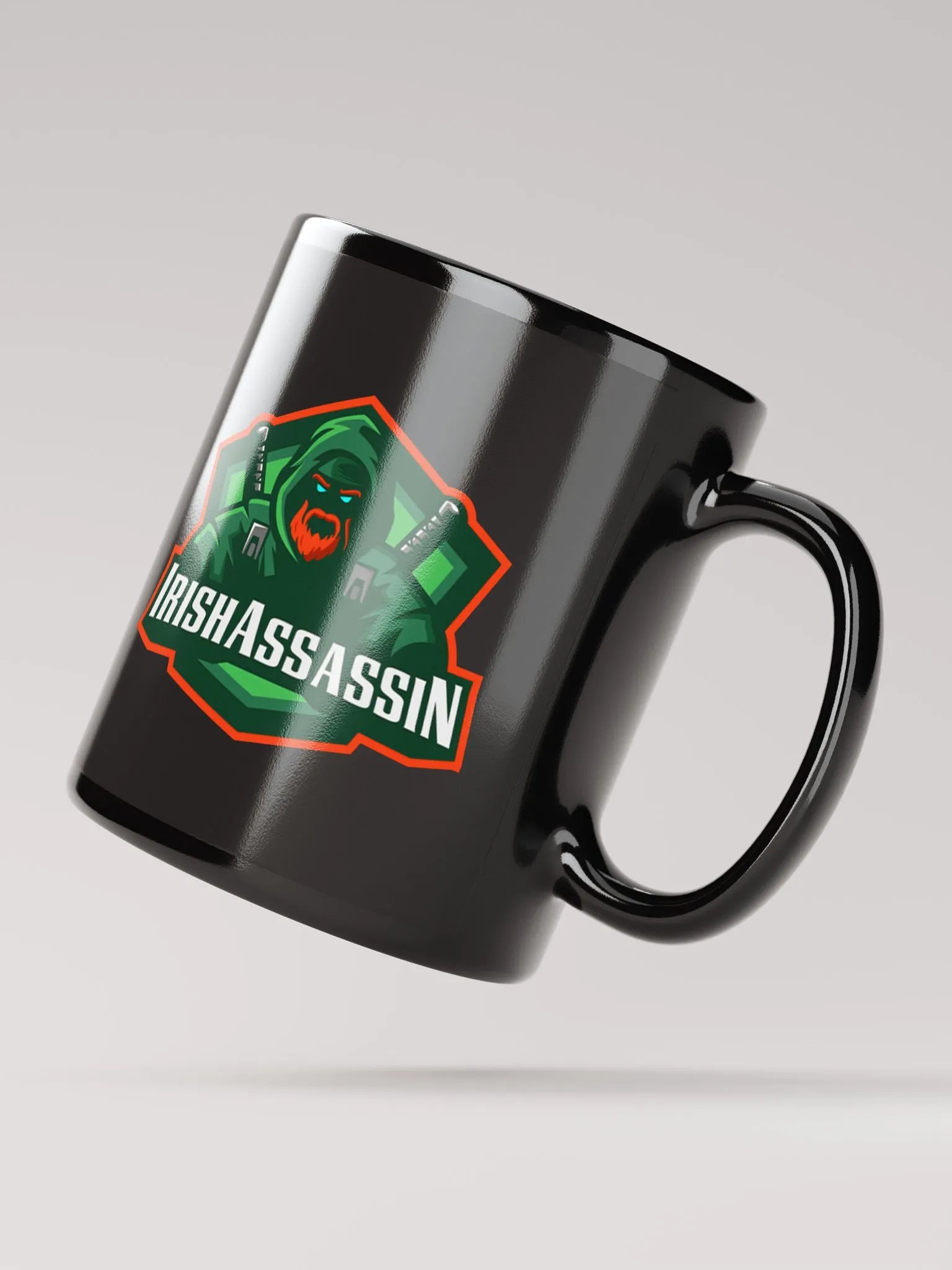IrishAssassin Mug (Black) product image (2)