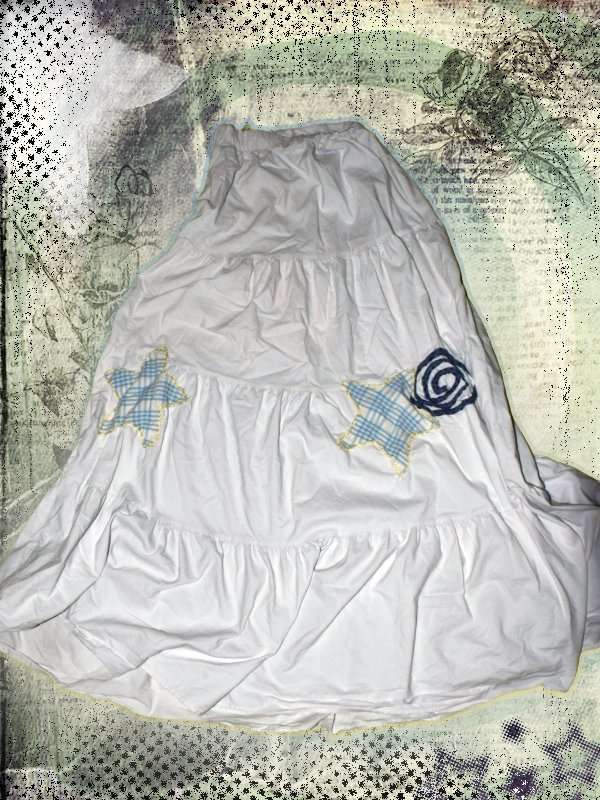 Long Patchwork Skirt product image (1)
