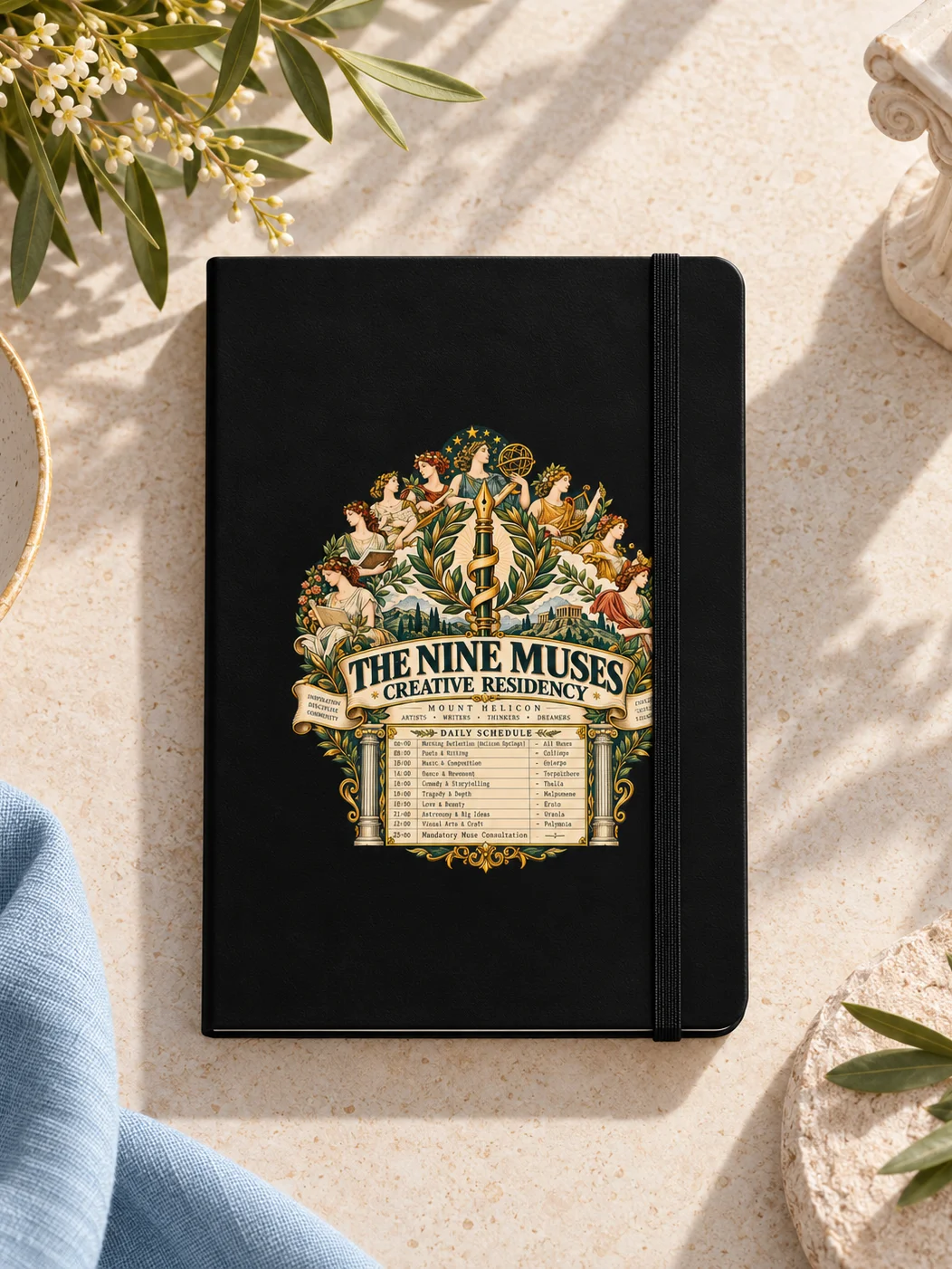 The Nine Muses Creative Residency Notebook product image (2)