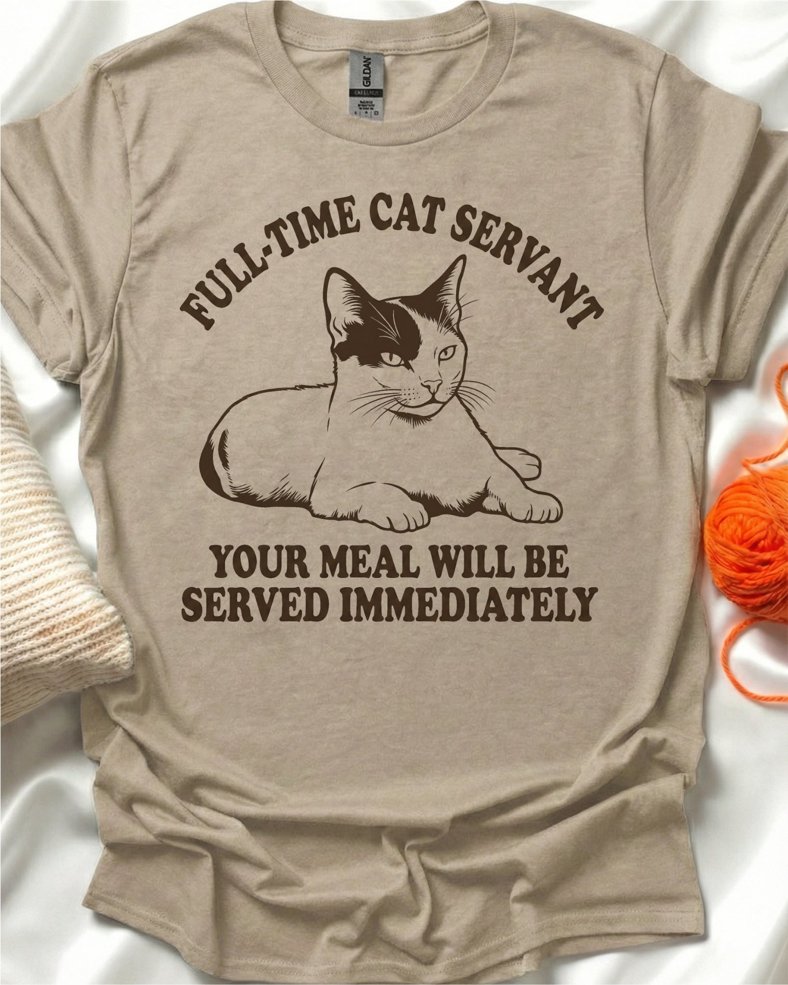 Cat Meal Servant T-Shirt product image (1)