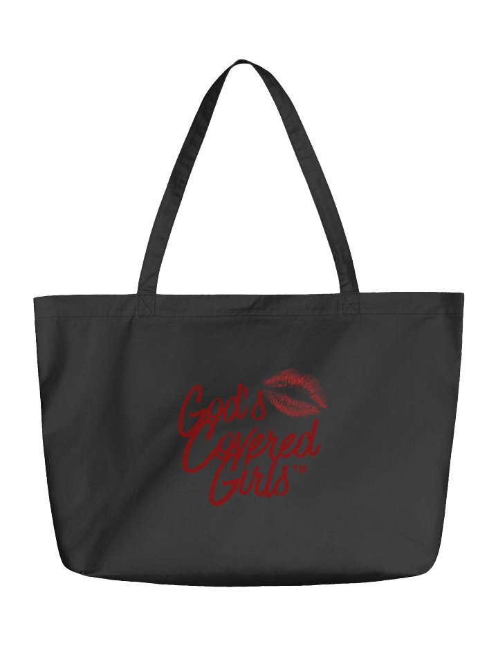 Covered Girls Lips- Black Tote product image (1)