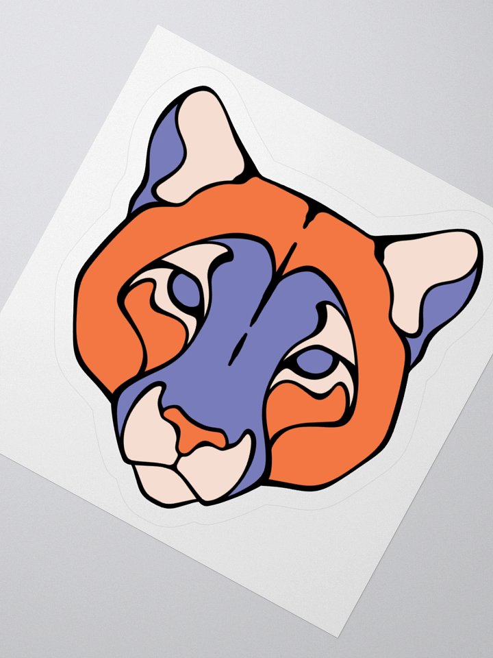 Puma's Gaze - Small/Medium Kiss Cut Sticker product image (2)