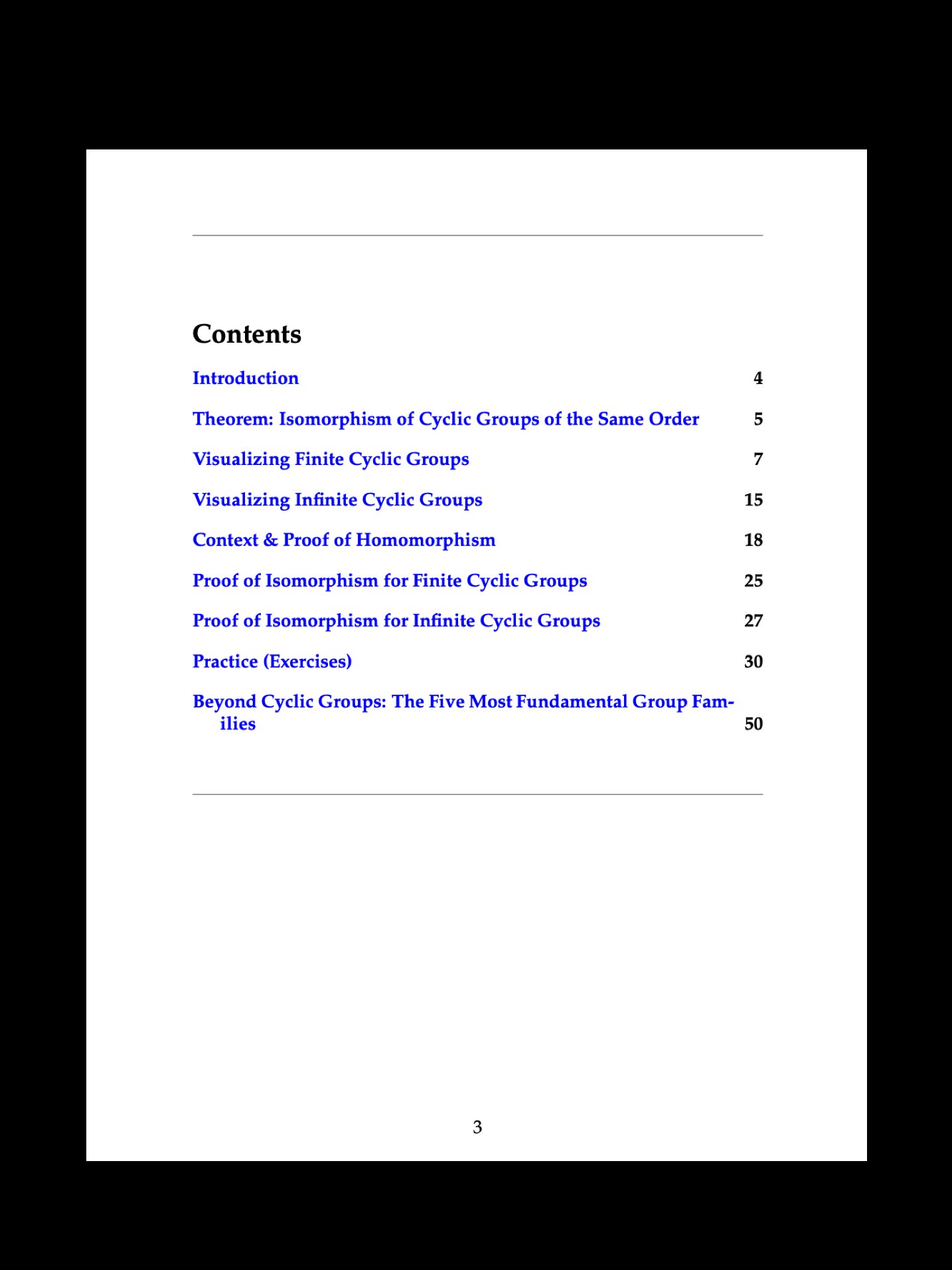 Cyclic Groups product image (3)