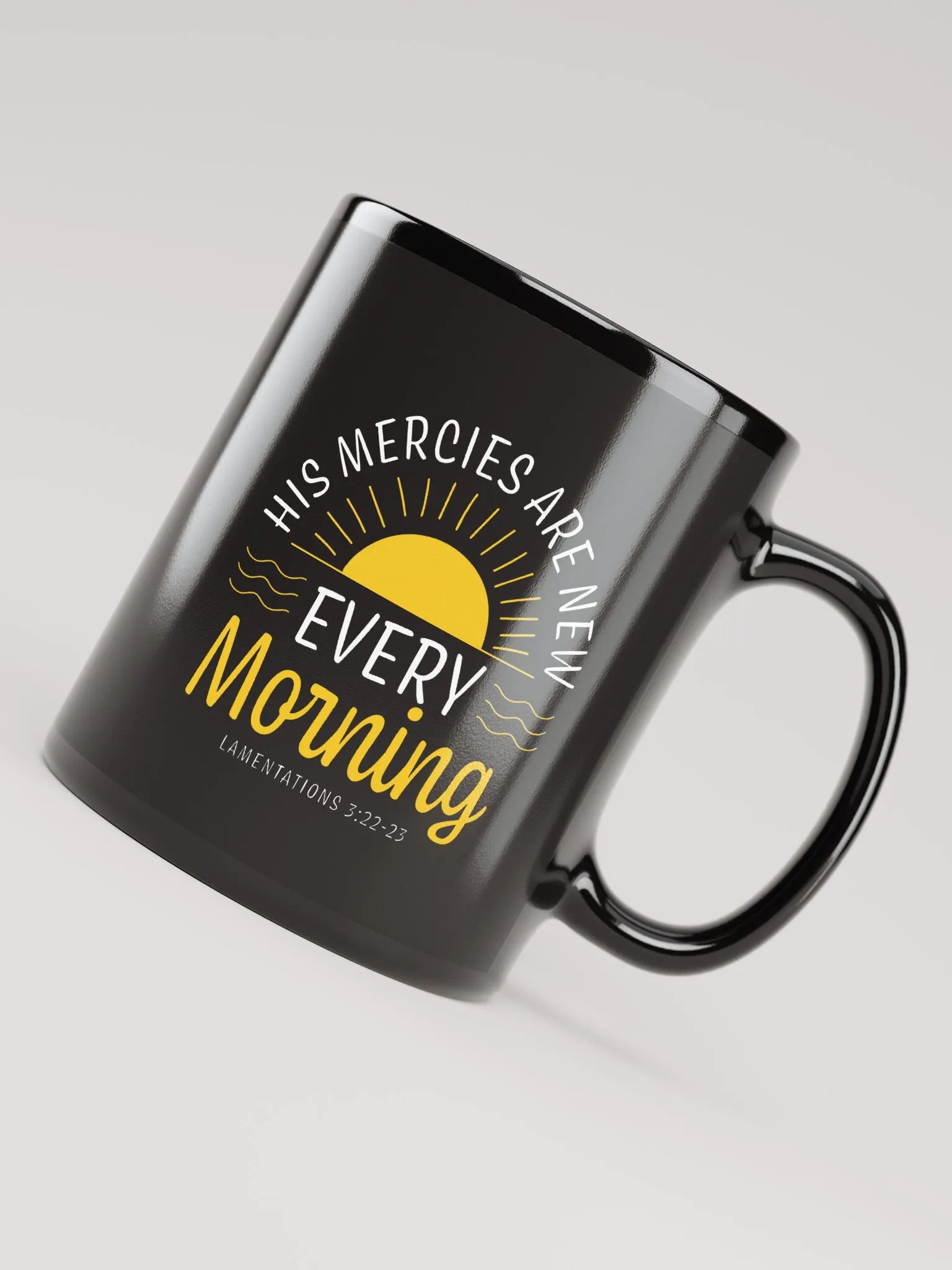 His Mercies Are New Every Morning Inspirational Mug product image (3)