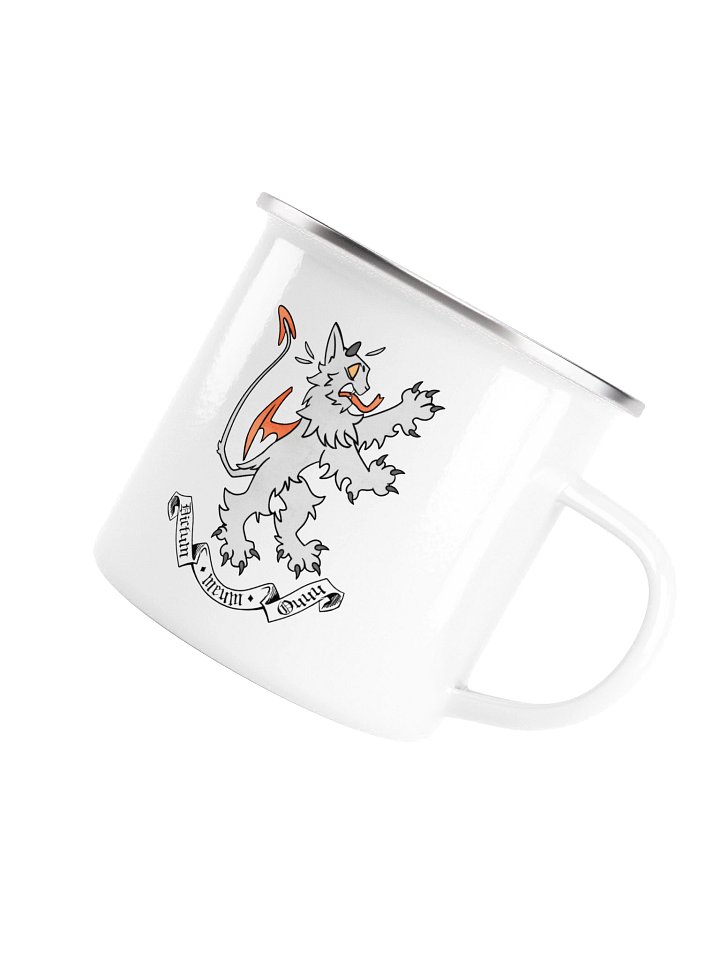 Heraldic Screemture Enamel Mug product image (1)