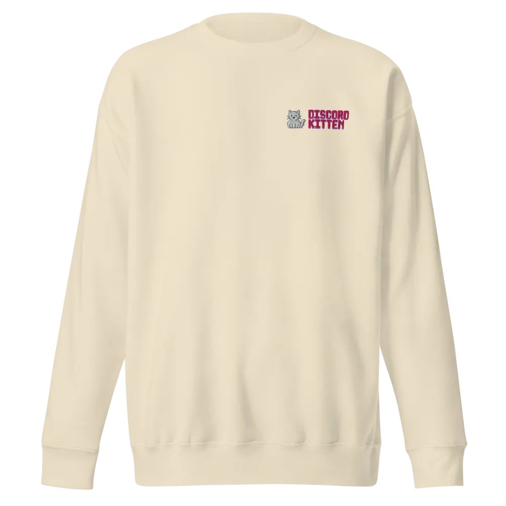 Discord Kitten ∙ Embroidered Sweatshirt product image (5)