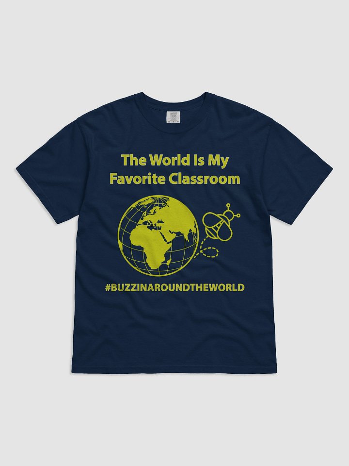 The World Is My Favorite Classroom - T-Shirt - Classic Colors product image (4)