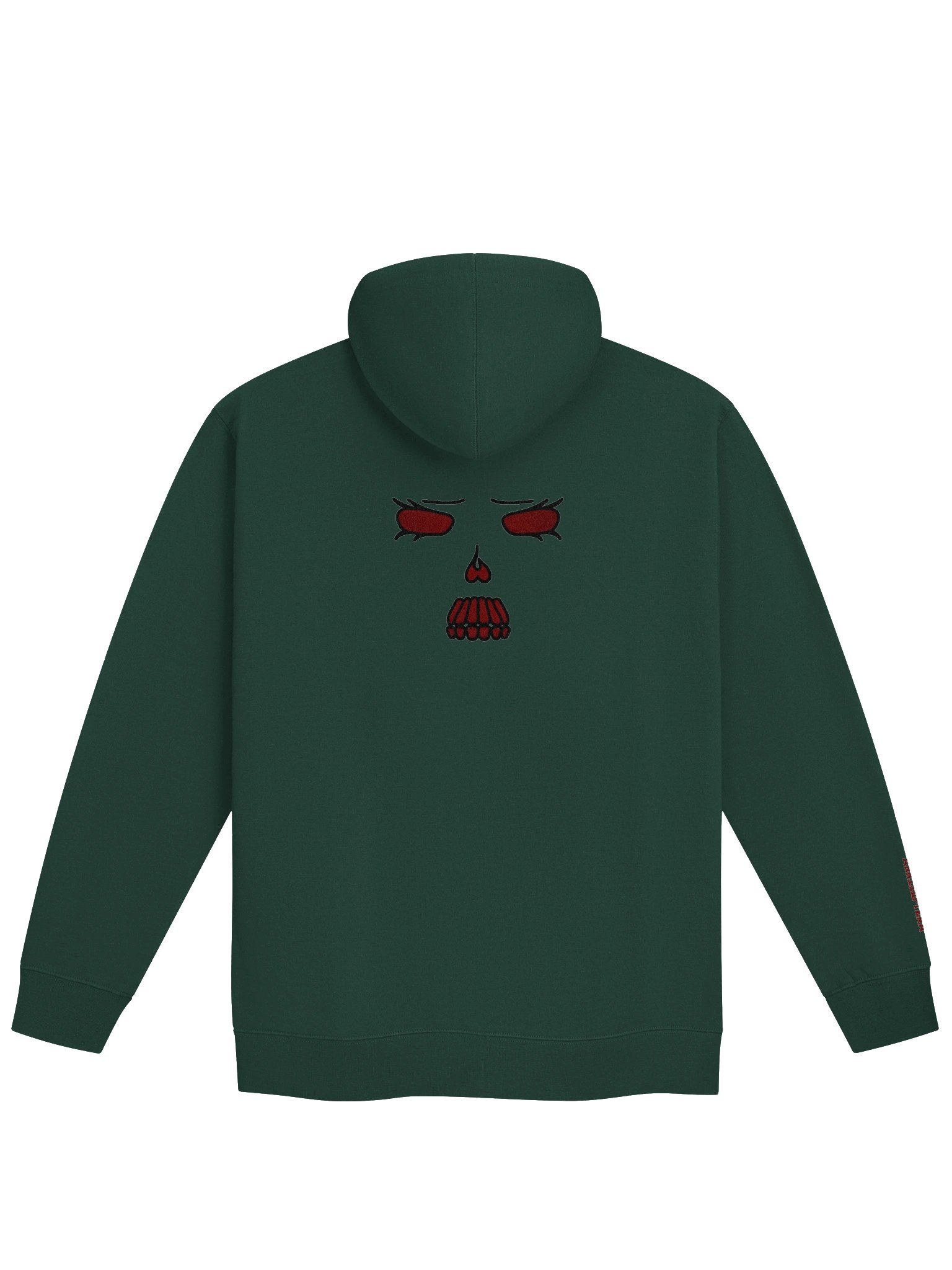 Lashed Skull Zip Up Hoodie product image (2)