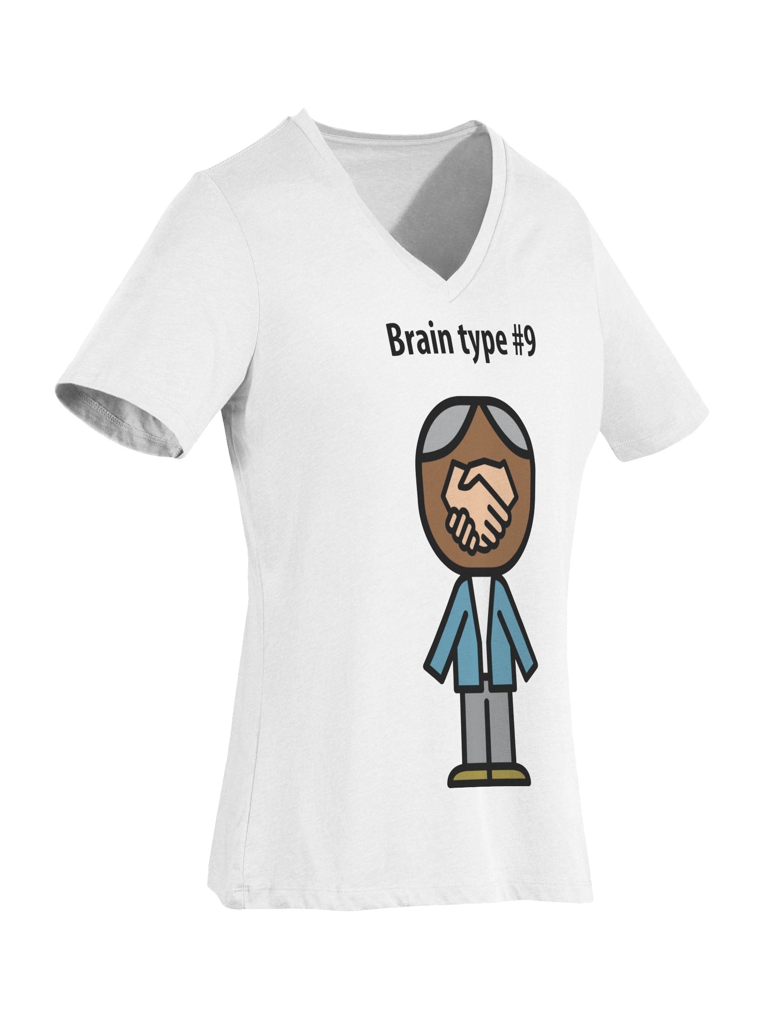 Women's t-shirt for brain type #9 product image (7)