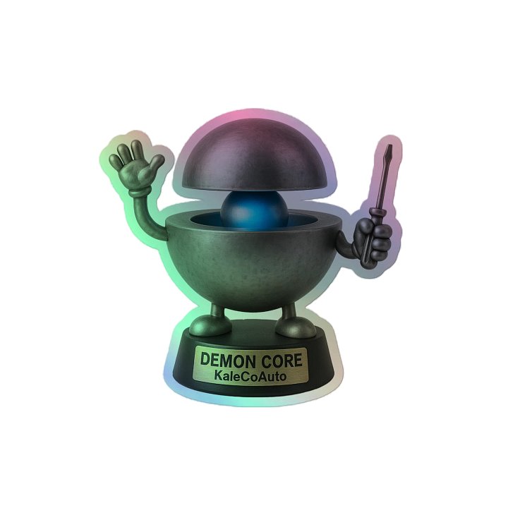 Holographic Demon Core Bobble Buddy product image (2)