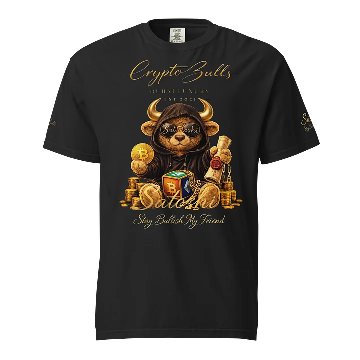 Bullish Satoshi Teddy Bull Tshirt - Bullish Collection product image (2)
