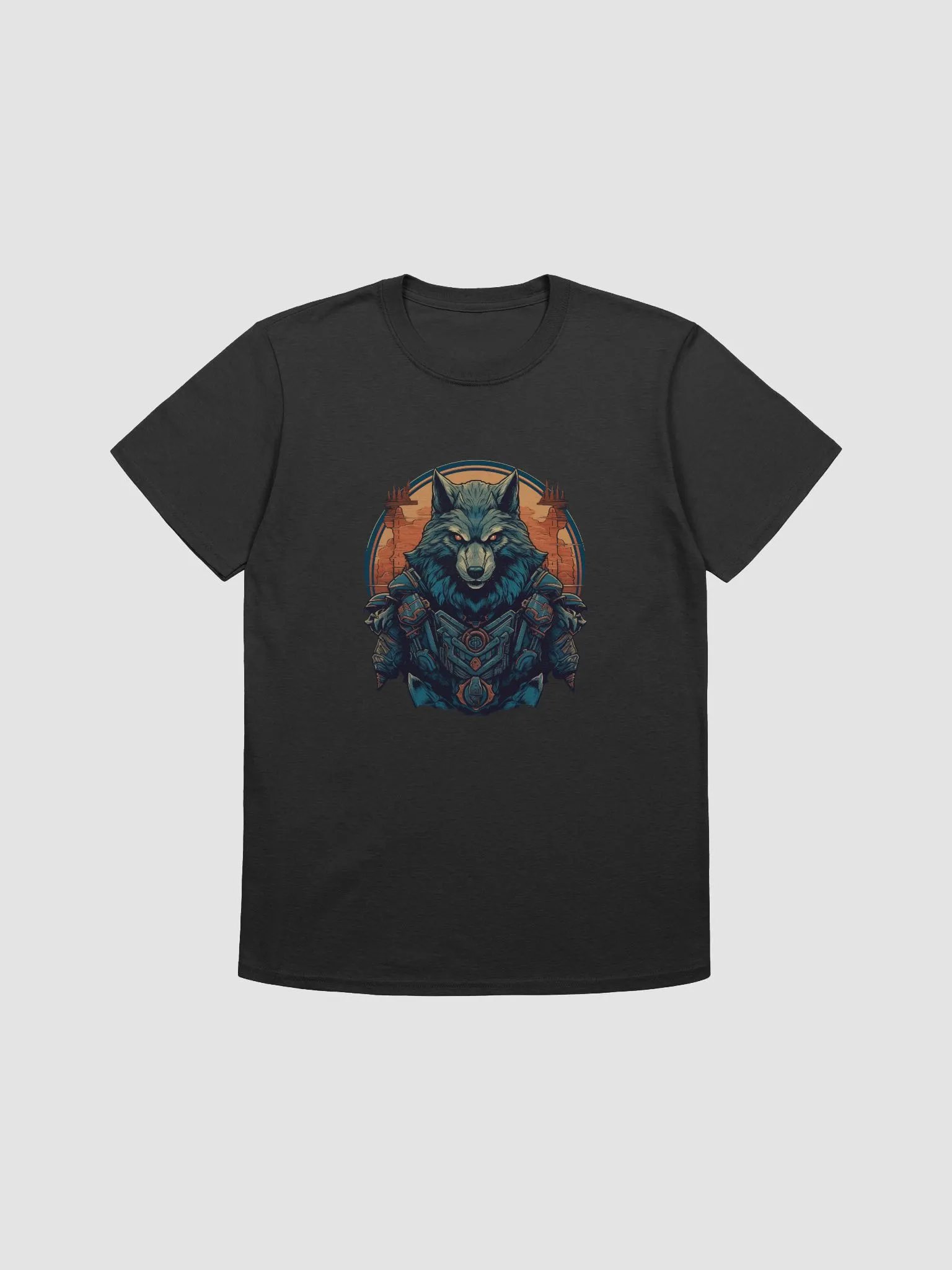 Futuristic Wolf Graphic Tee product image (3)