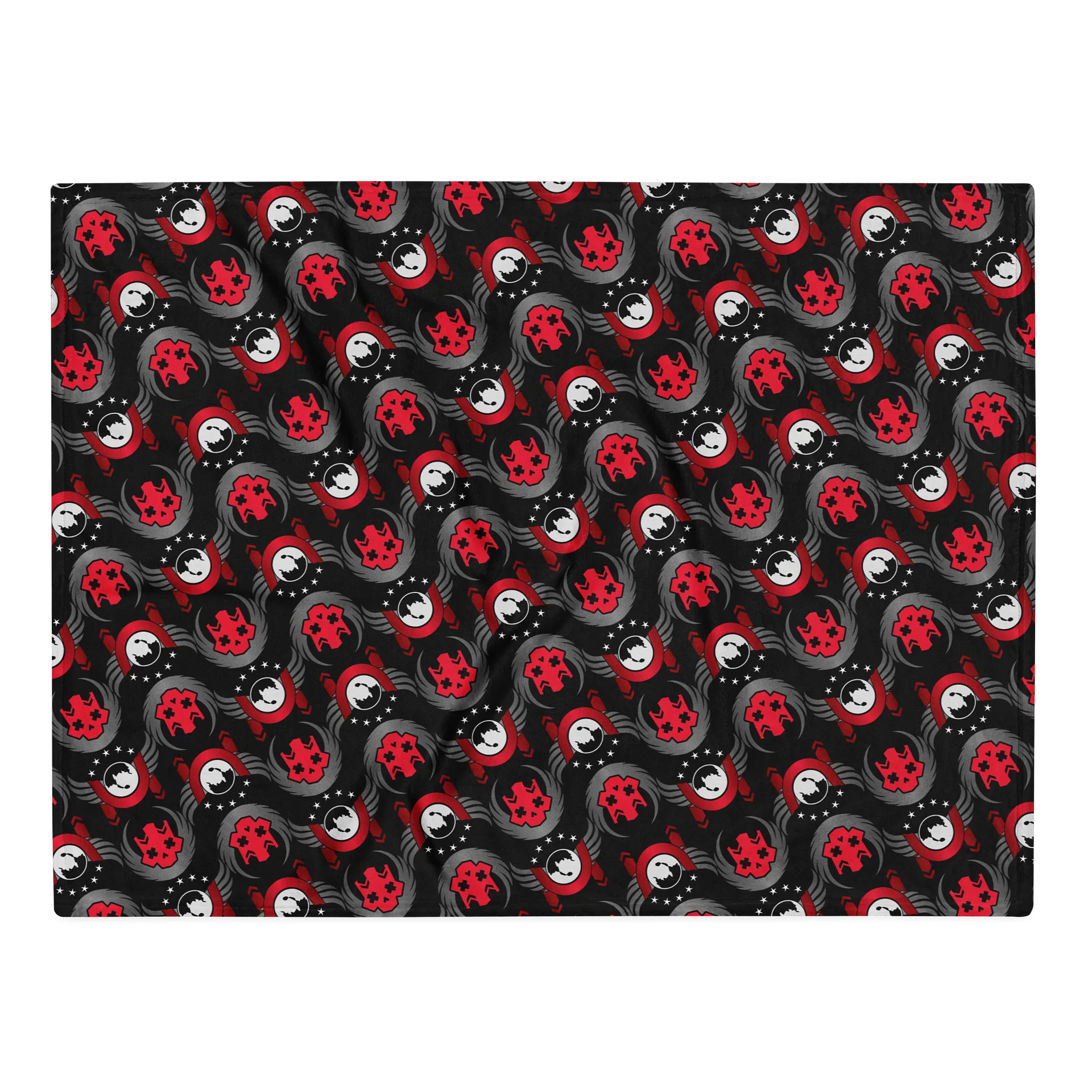 Rogue Republic & Chaosdiver Pattern Throw Blanket product image (2)