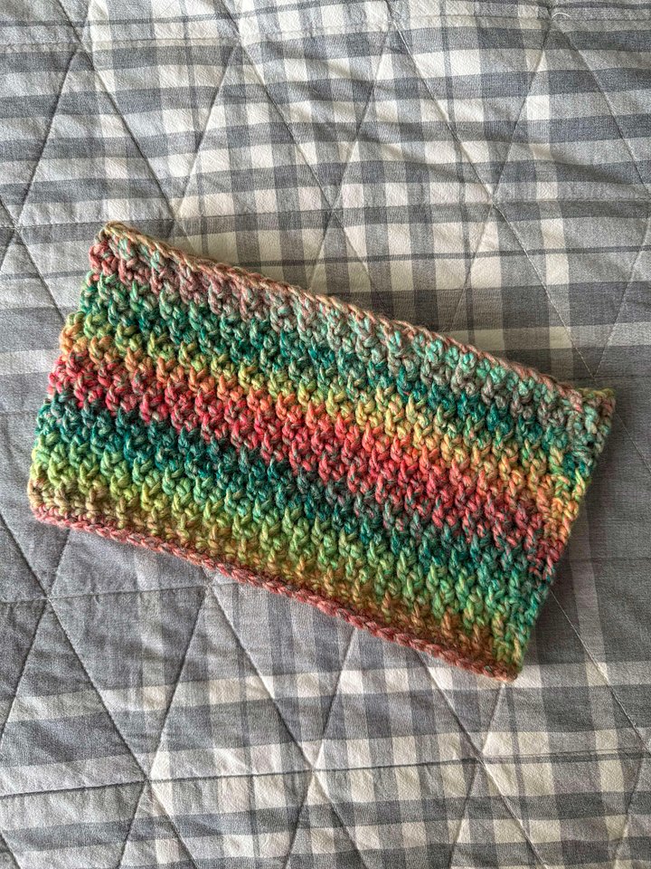 Rainbow Crochet Cowl product image (1)