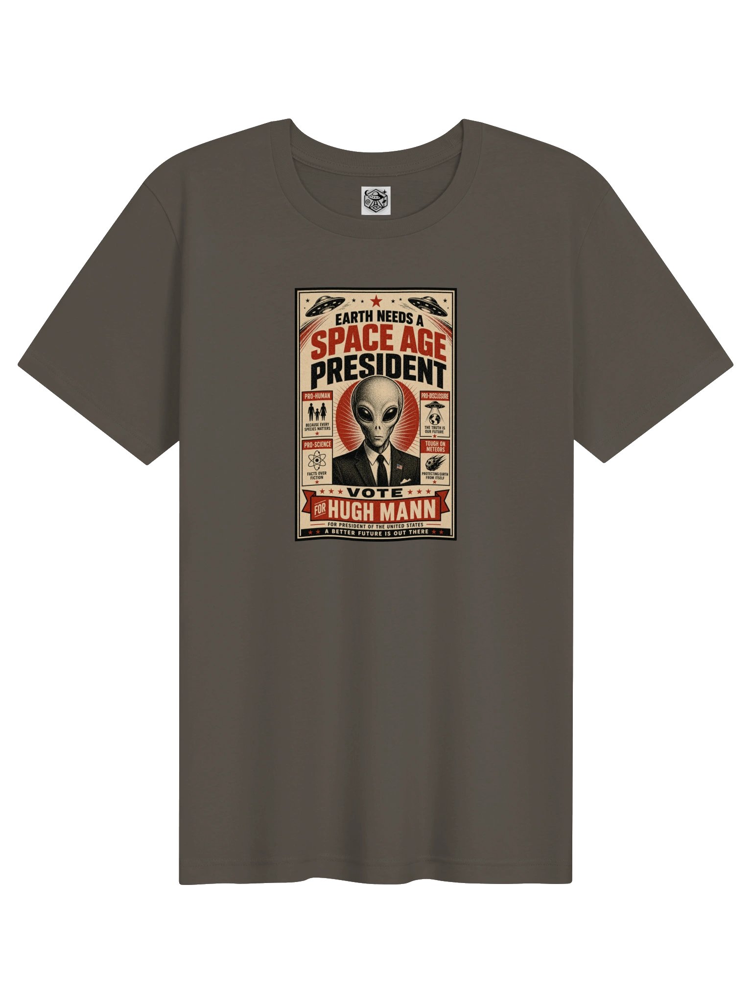 Earth Needs a Space Age President Supersoft Unisex Tee product image (1)