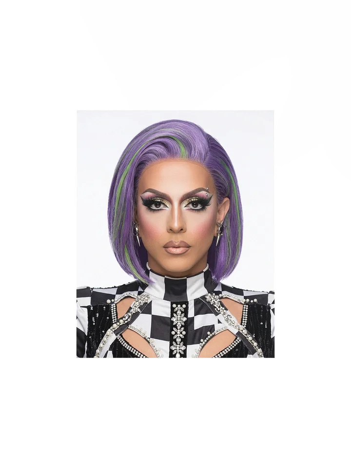 "Checkered Glam" Headshot 8x10 Promo product image (1)