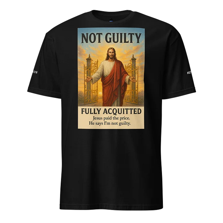 Not Guilty Robed Figure T-Shirt product image (1)