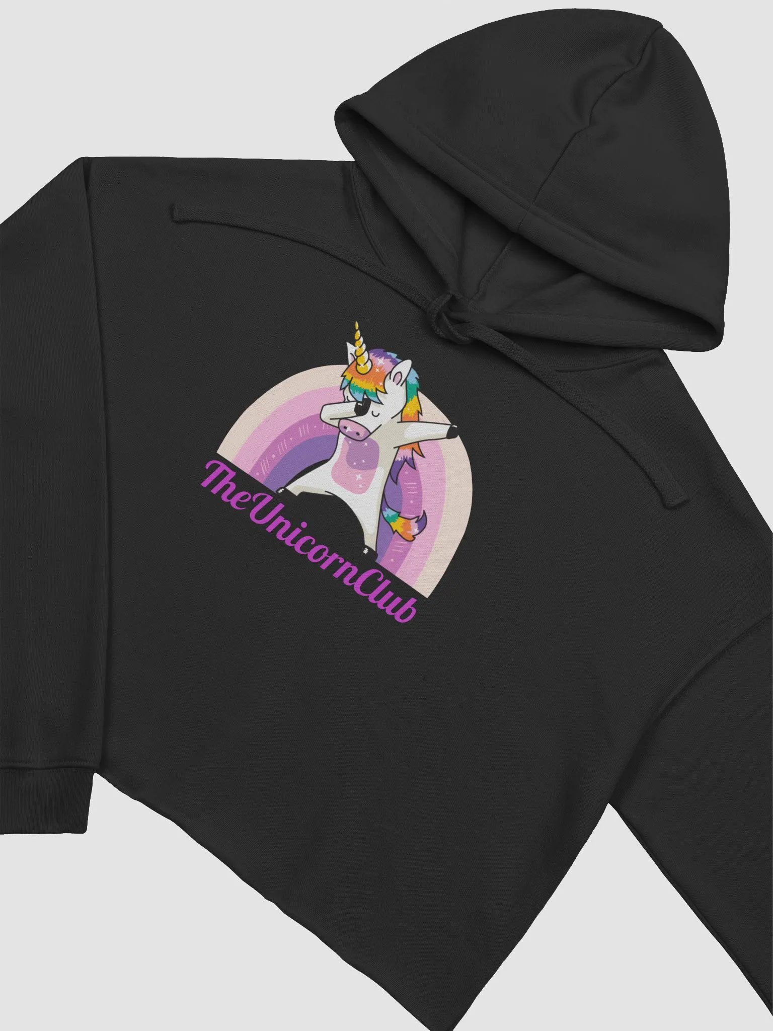 "The Unicorn Club" Cropped Hoodie product image (2)