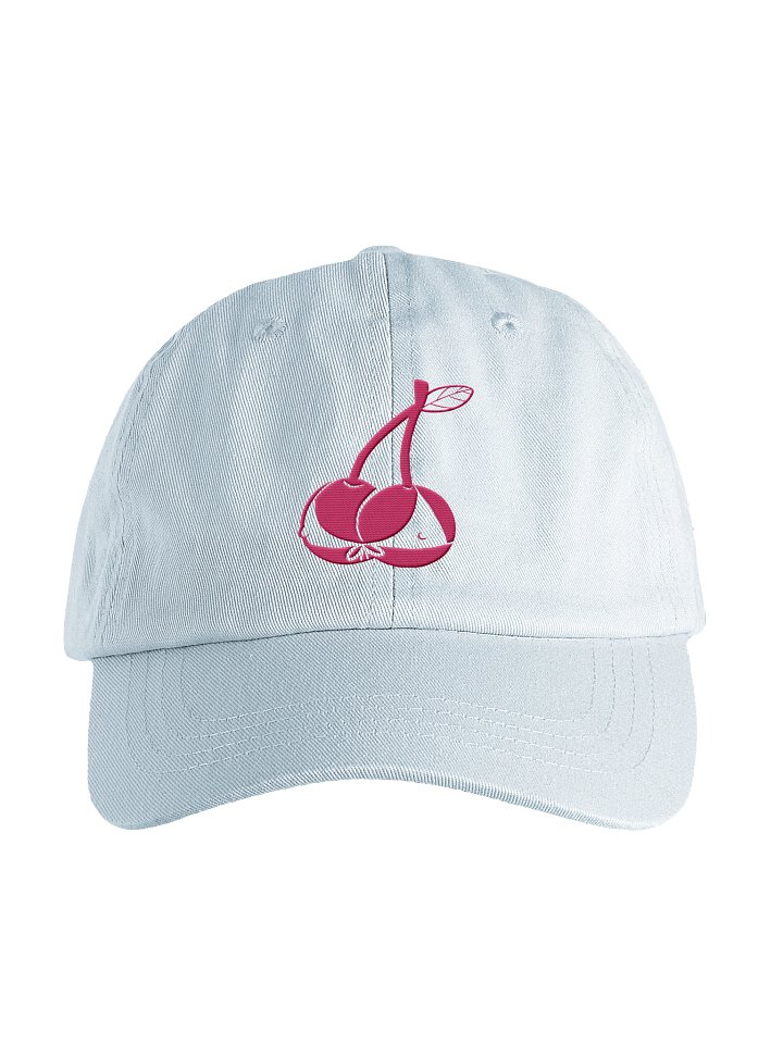 Cherry Pastel "Dad" Cap - Pink Embroidery product image (1)