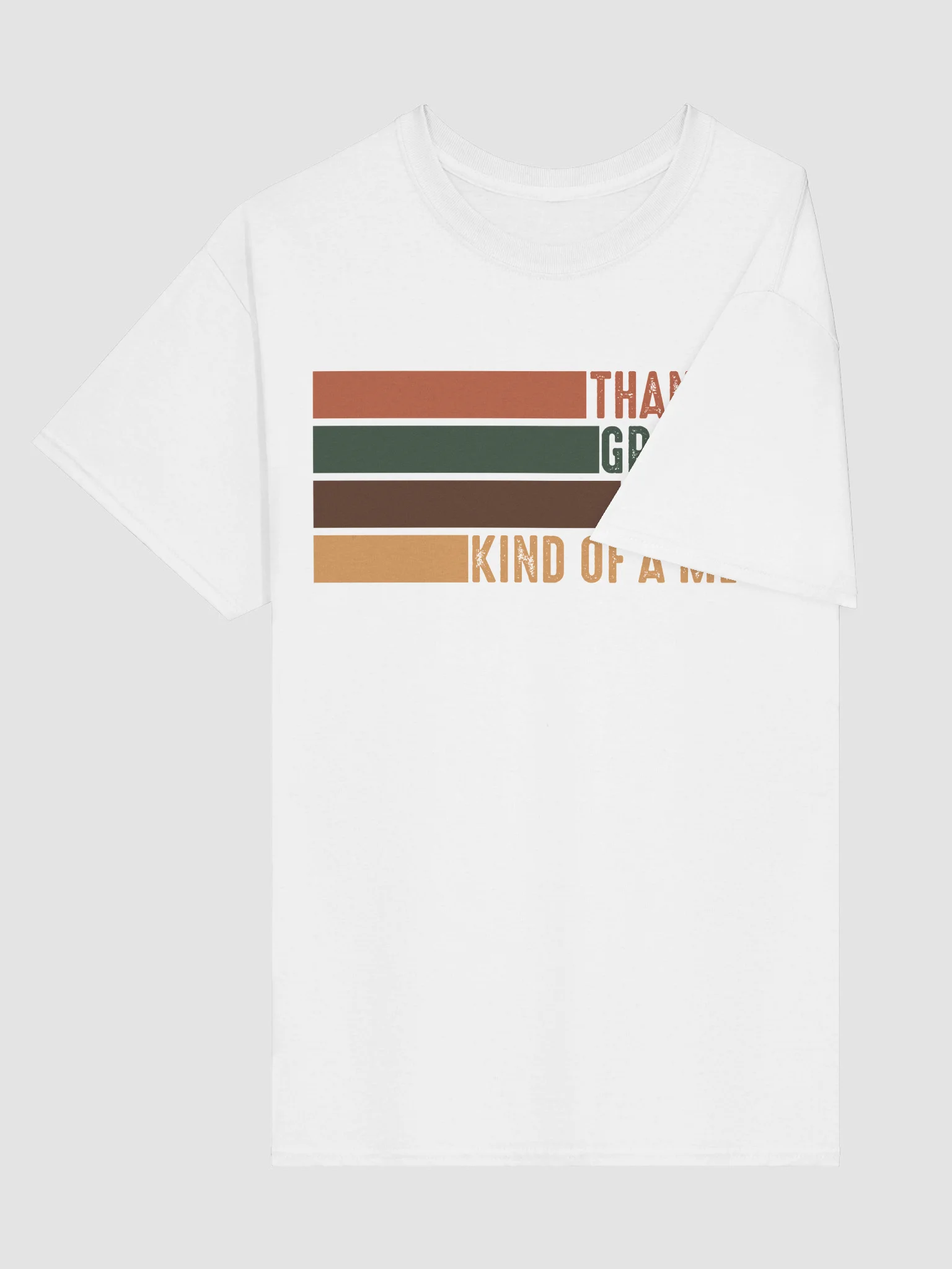 Thankful Grateful Blessed Kind of a Mess Tee product image (99)