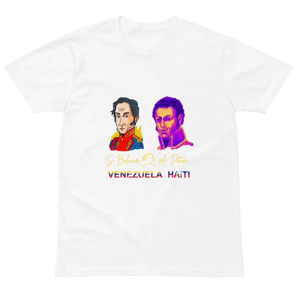 Haiti And Venezuela Friendship T-Shirt product image (2)