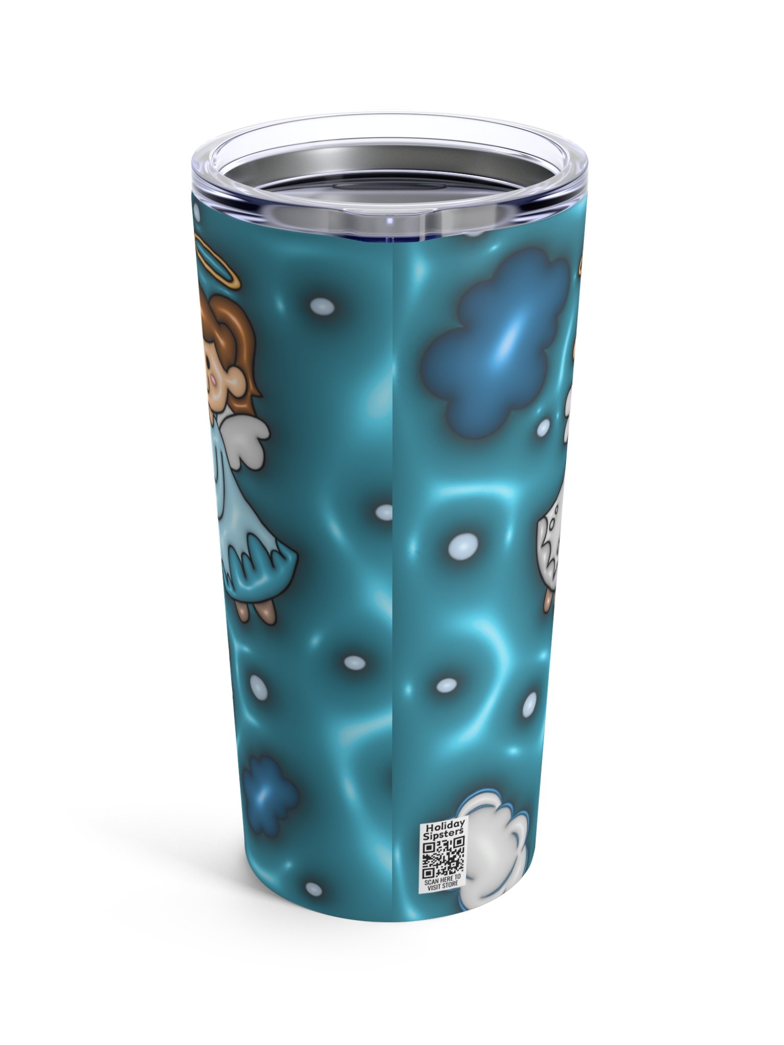 Heavenly Angels Christmas Stainless Steel Tumbler product image (3)