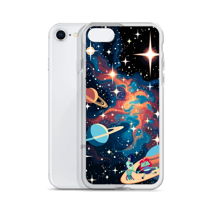Cosmic Stroll - iPhone Case Clear product image (2)