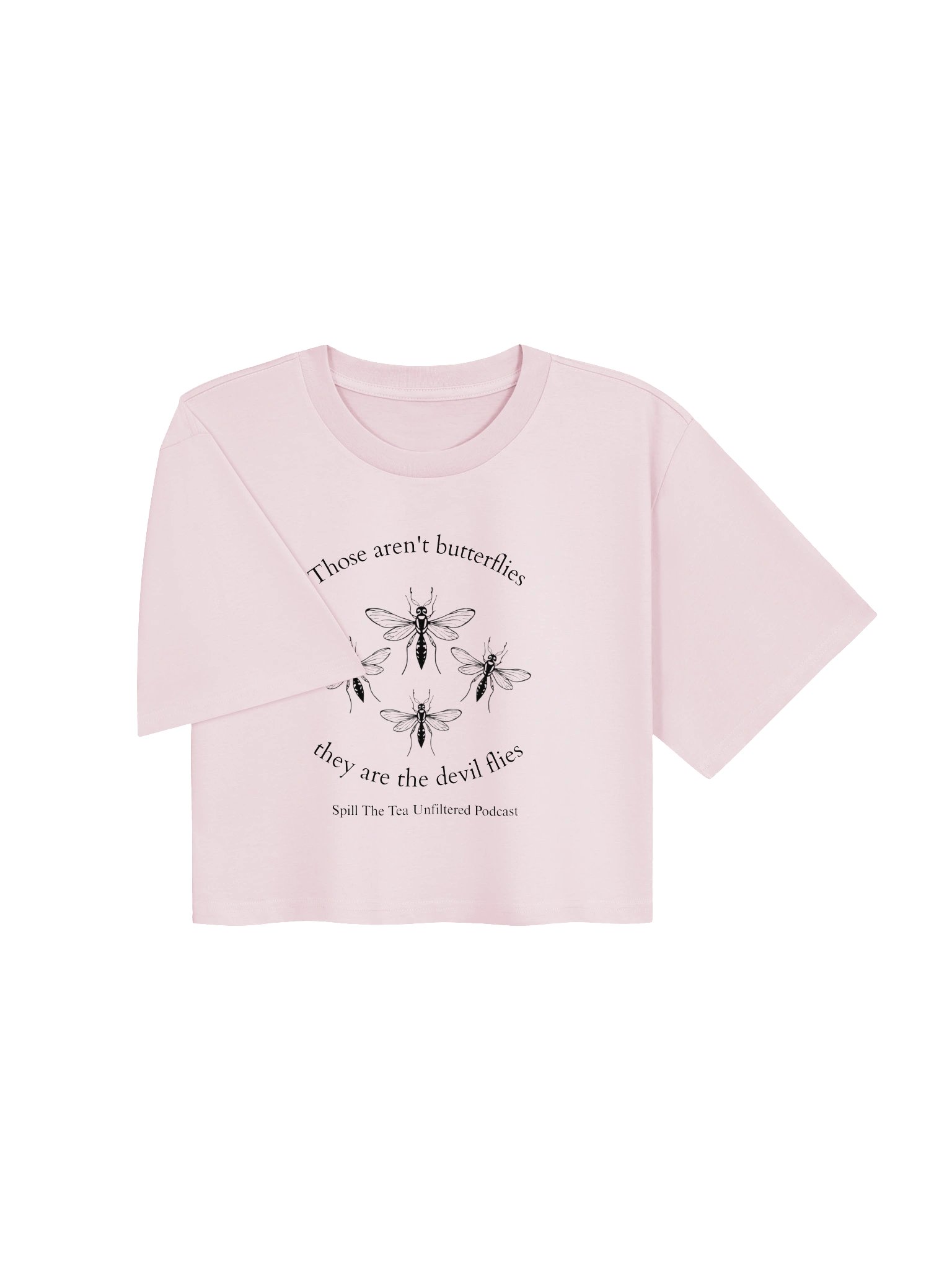 Devil Flies Graphic Crop Tee product image (8)