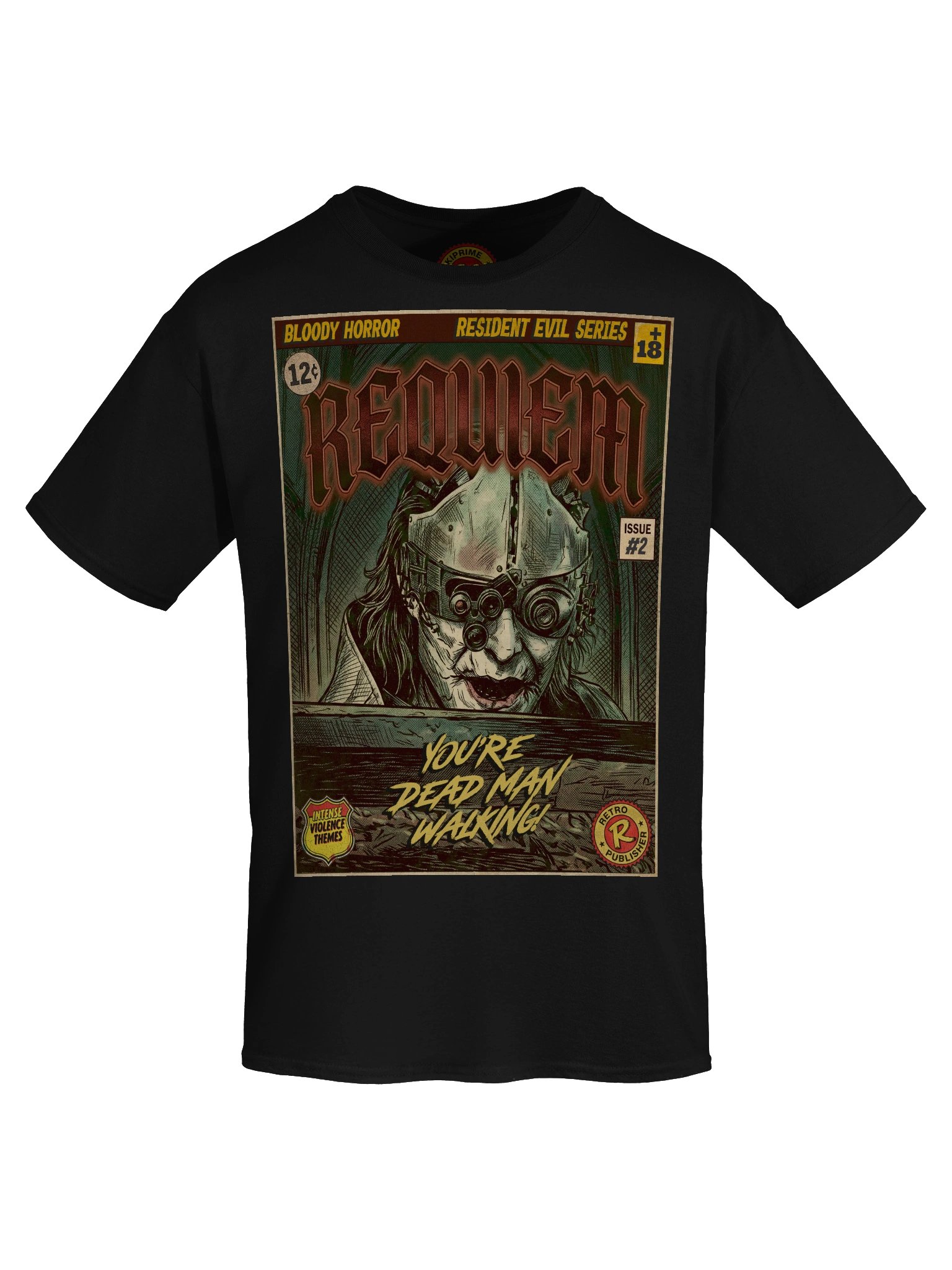 Resident Evil Requiem Comic Art T-Shirt product image (5)
